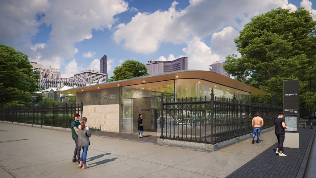 Ontario Line subway project breaks ground at Exhibition Station – see the new renderings released