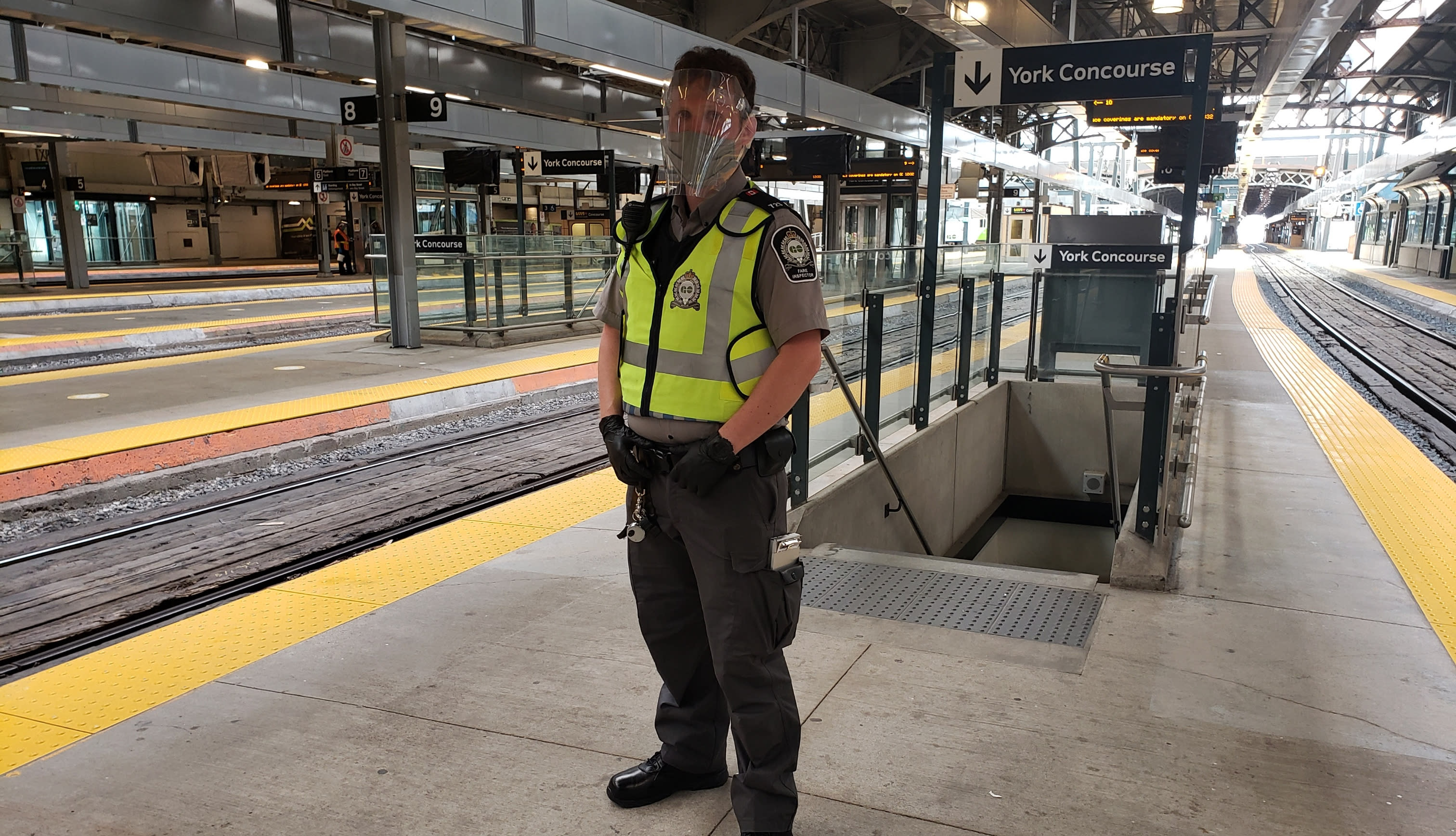 Fare inspectors will be decked out in new safety gear