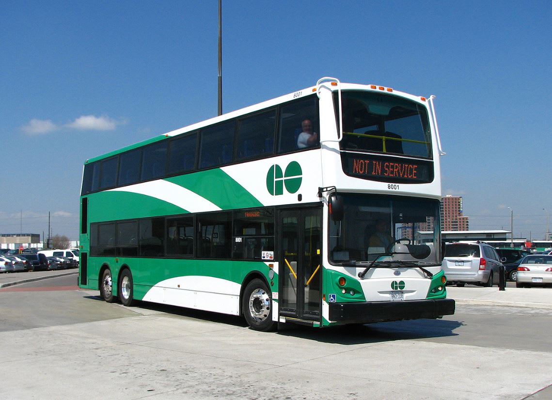 First model GO Bus double decker in 2008