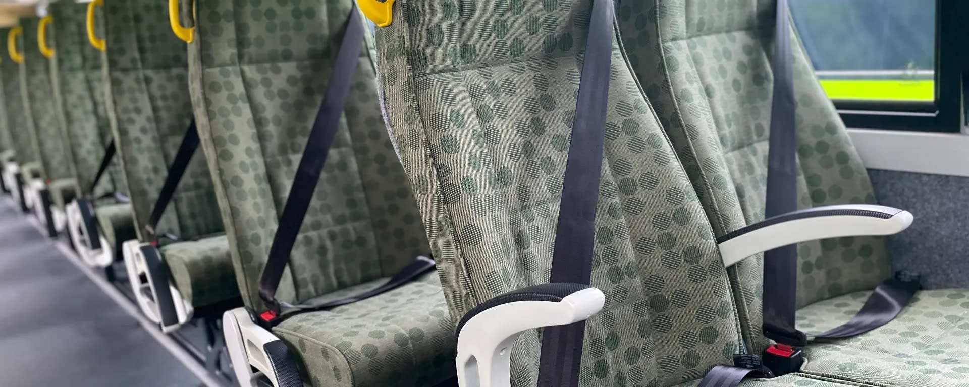 GO Transit is asking customers to buckle up when boarding new GO buses equipped with seatbelts.