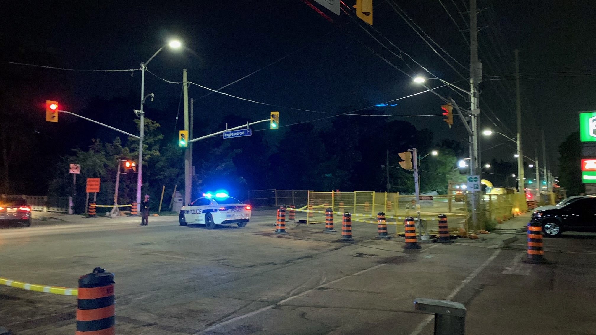 The Hurontario LRT project closes busy Mississauga street overnight to keep things moving
