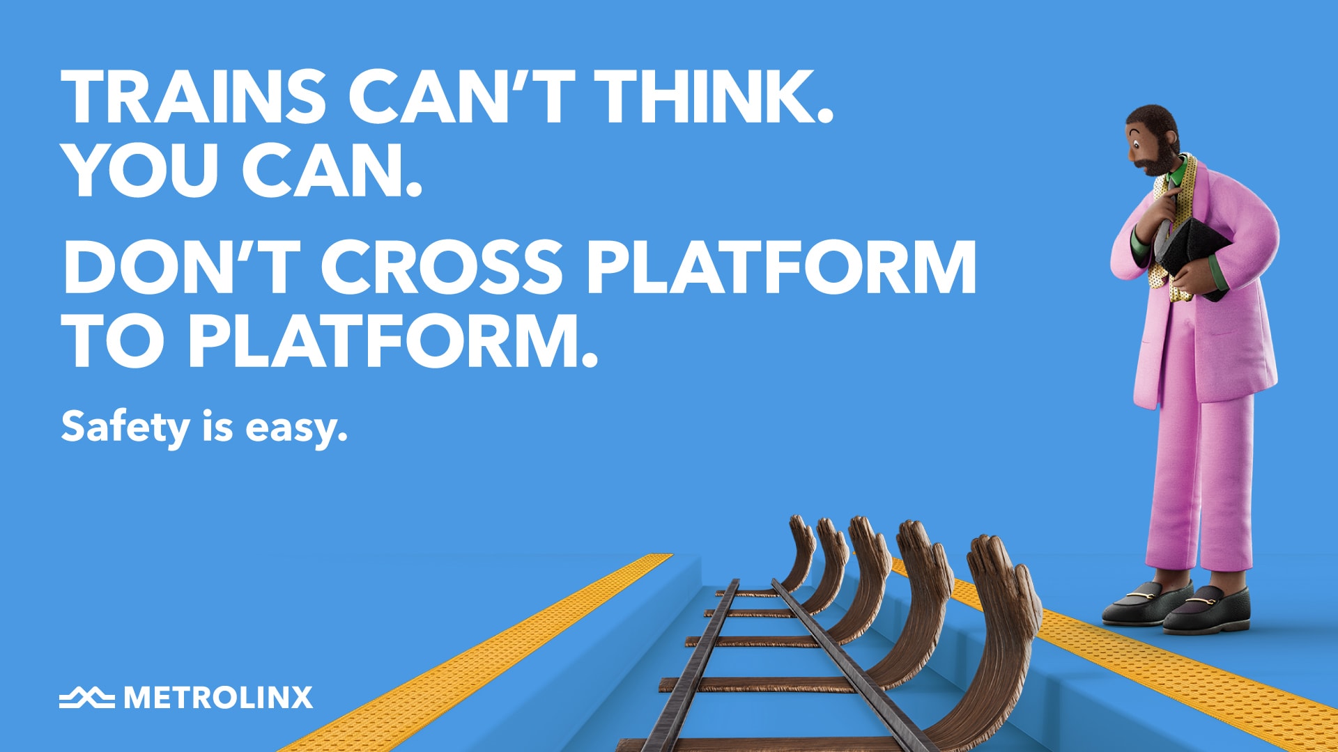 Don't cross platform to platform.