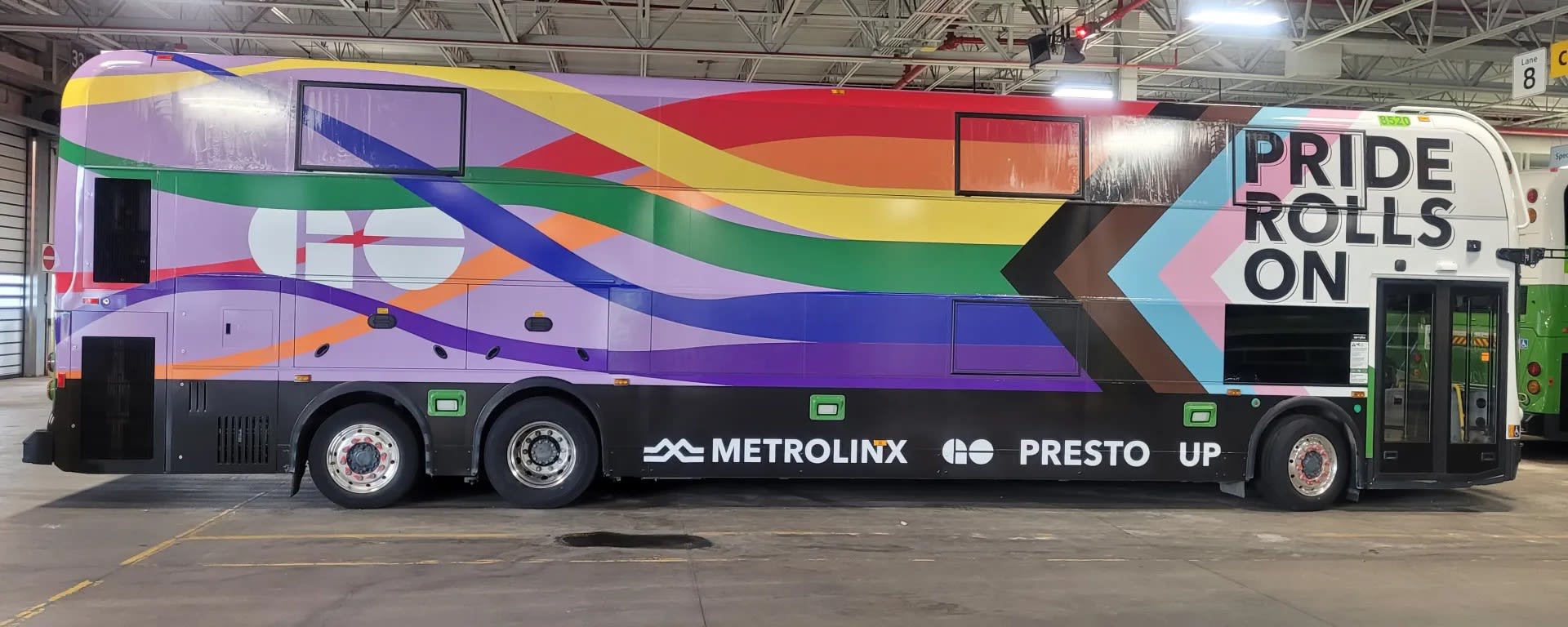Special edition Pride GO Bus hits the streets this week