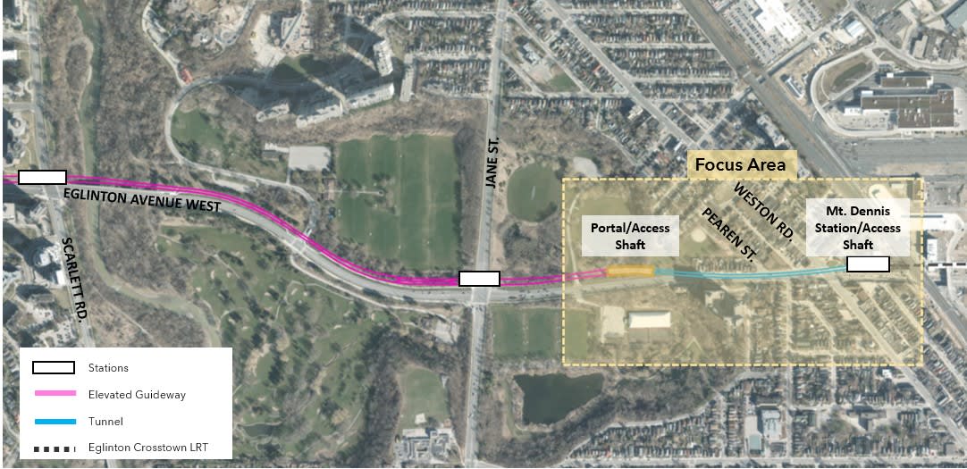 Map of the ATC2 area for ECWE