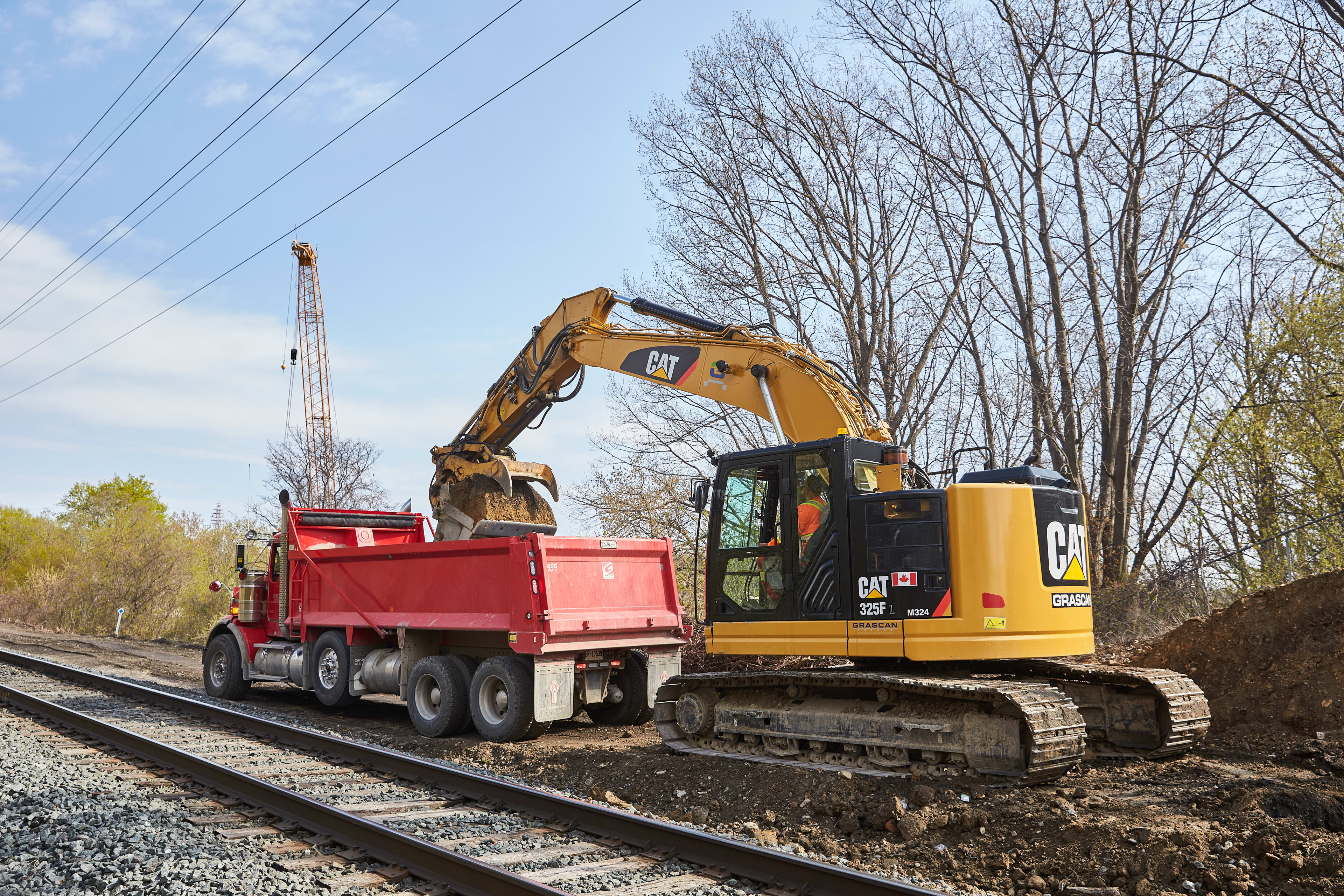 Barrie Line GO track work