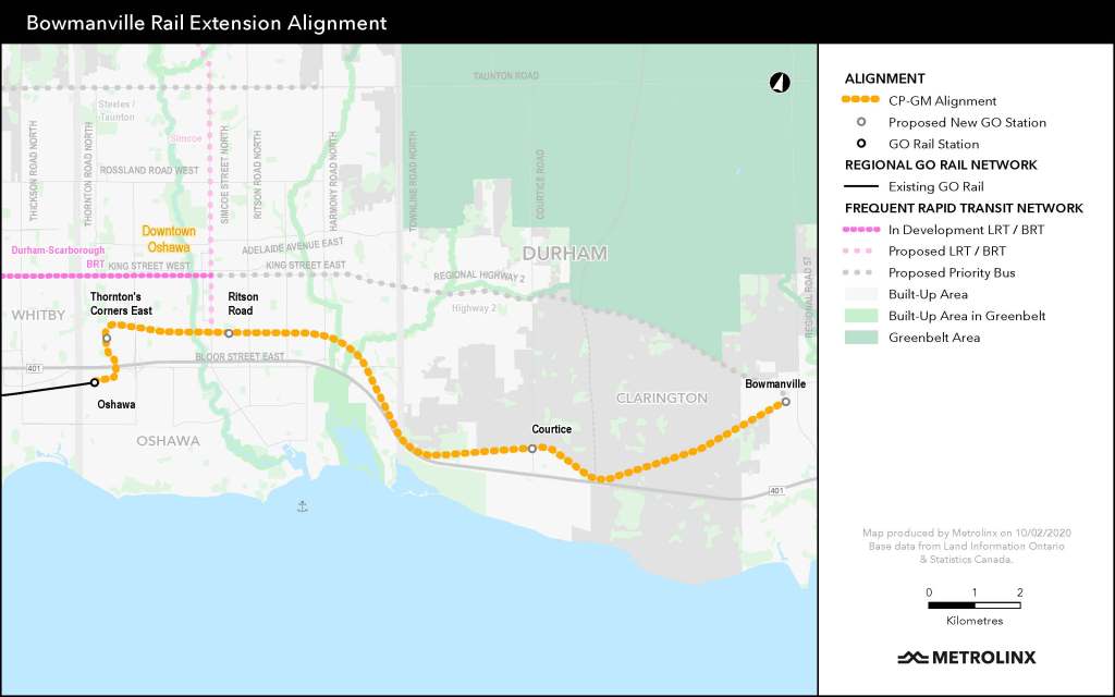 Metrolinx is advancing plans to bring GO Train service to Bowmanville