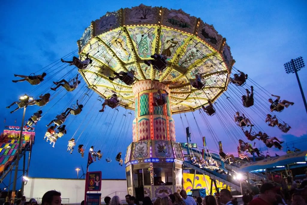 CNE Midway rides