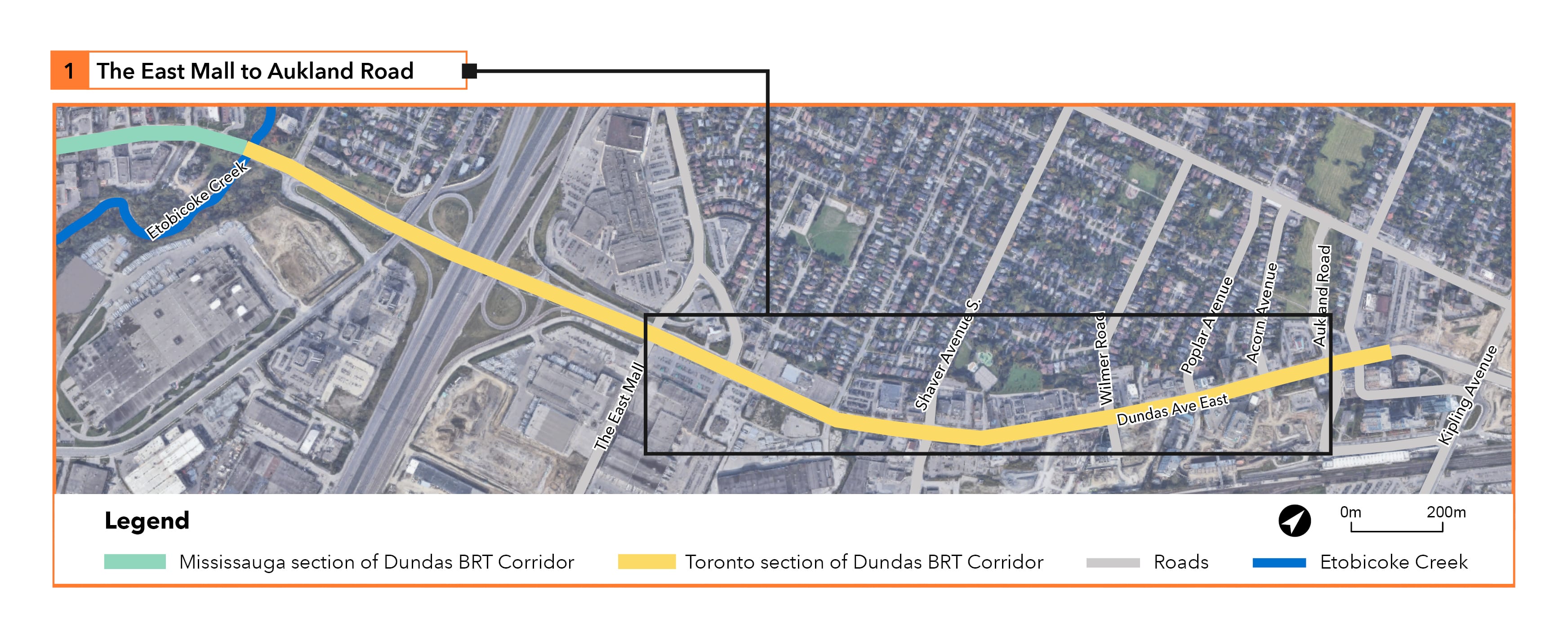 Dundas BRT - Toronto Map