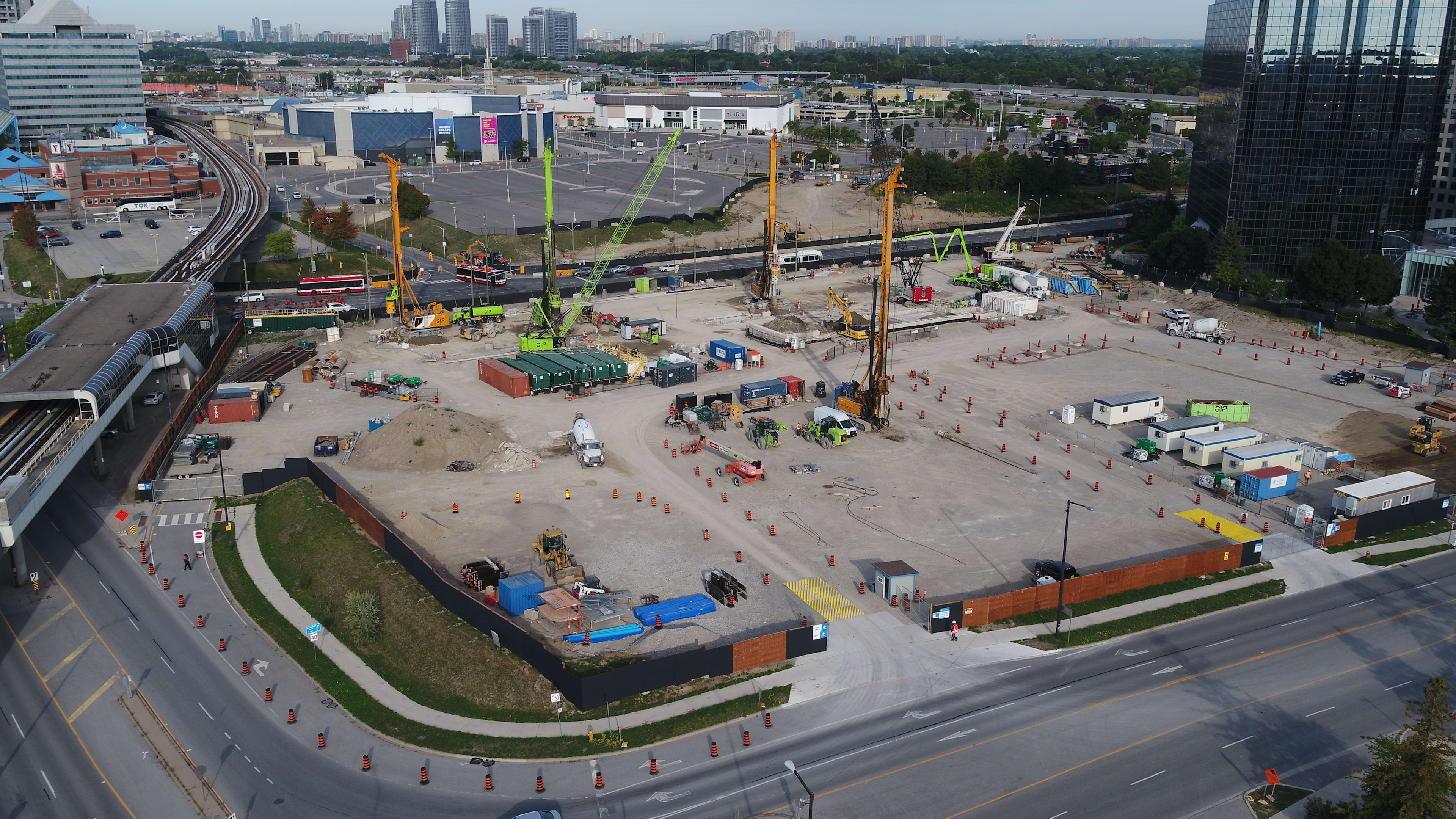 SSE start of station construction