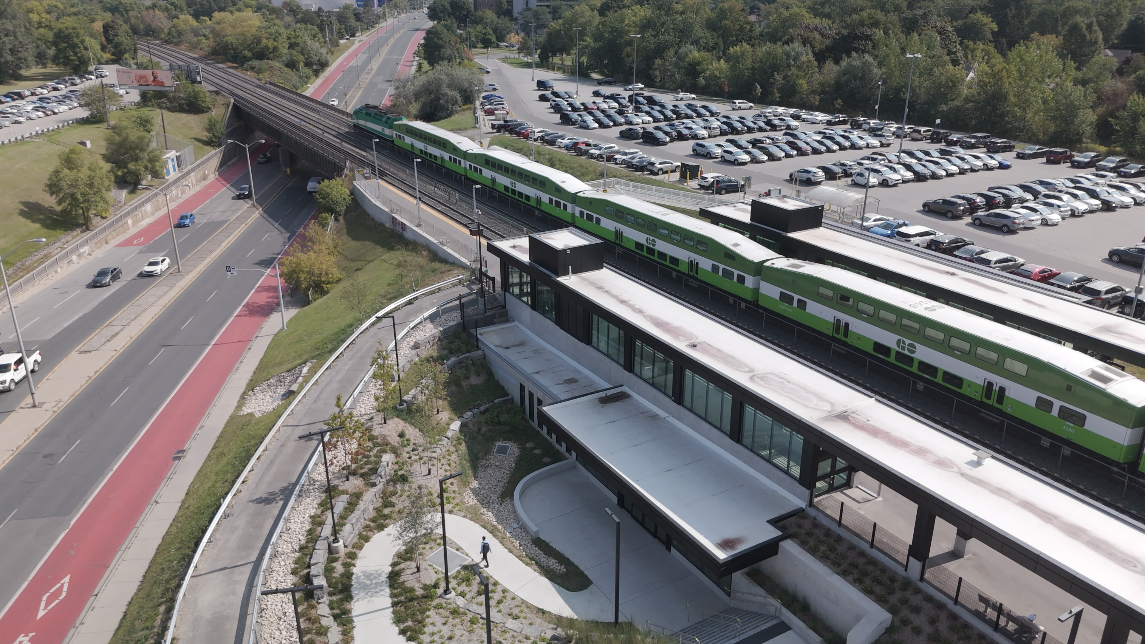 Eglinton GO Station accessibility upgrades 2024