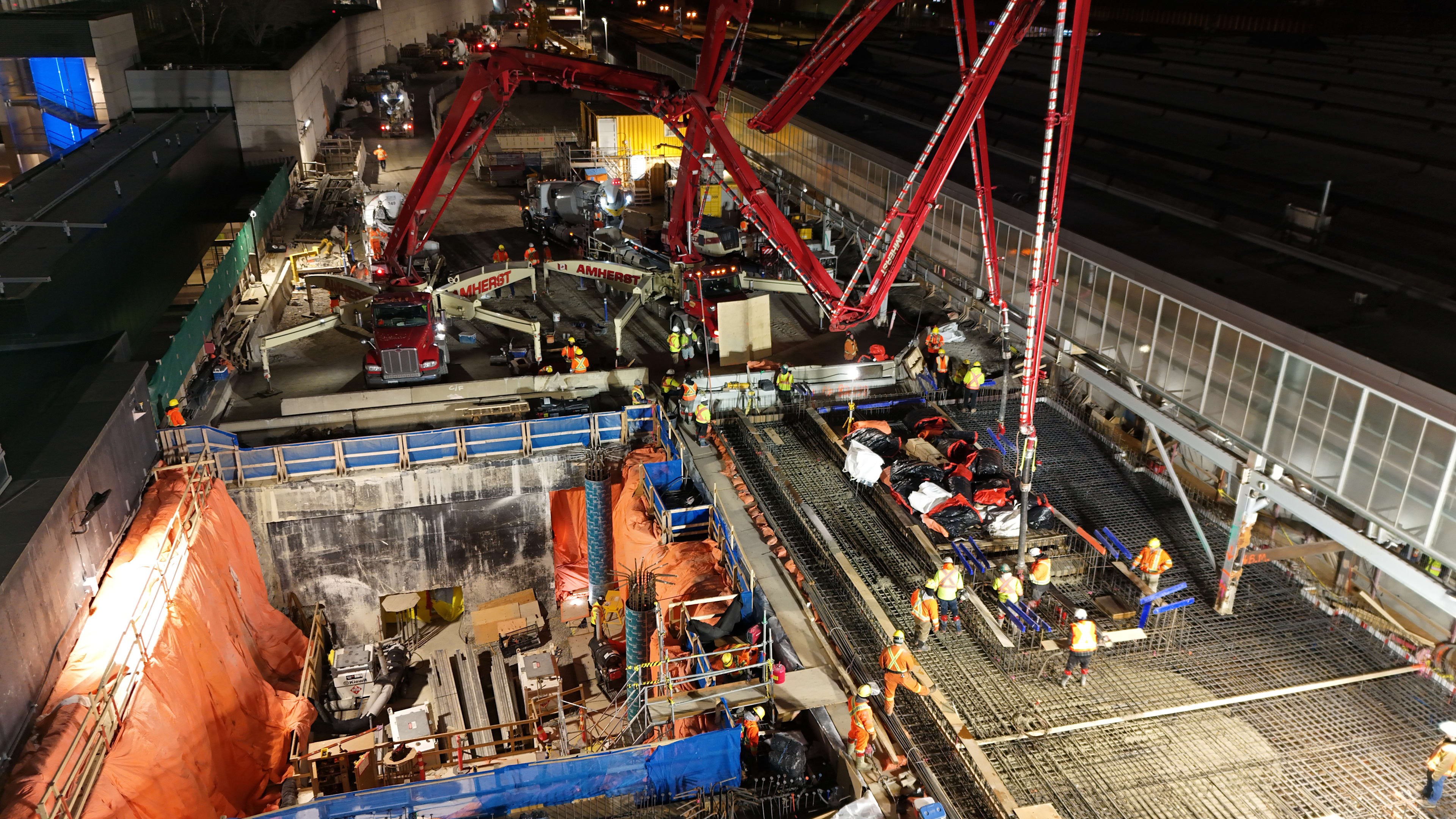 Union Station Enhancement Project Construction