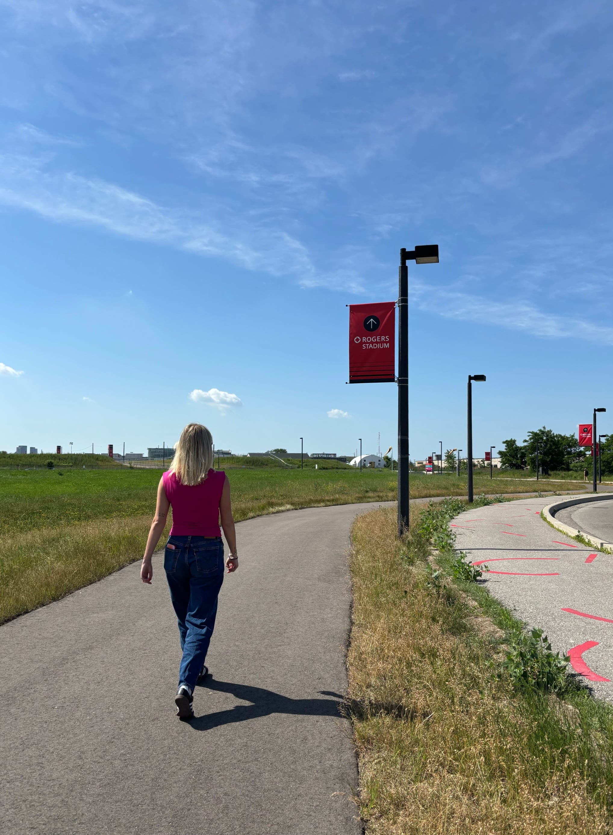 Wayfinding Banners Rogers Stadium