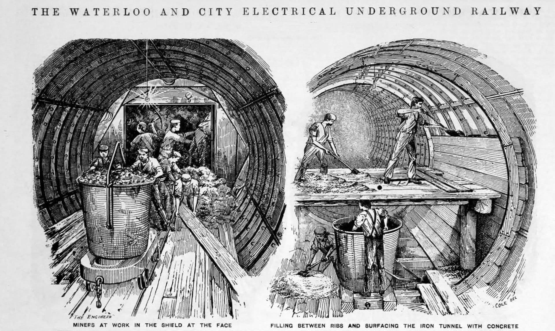 The history of tunnel boring machines