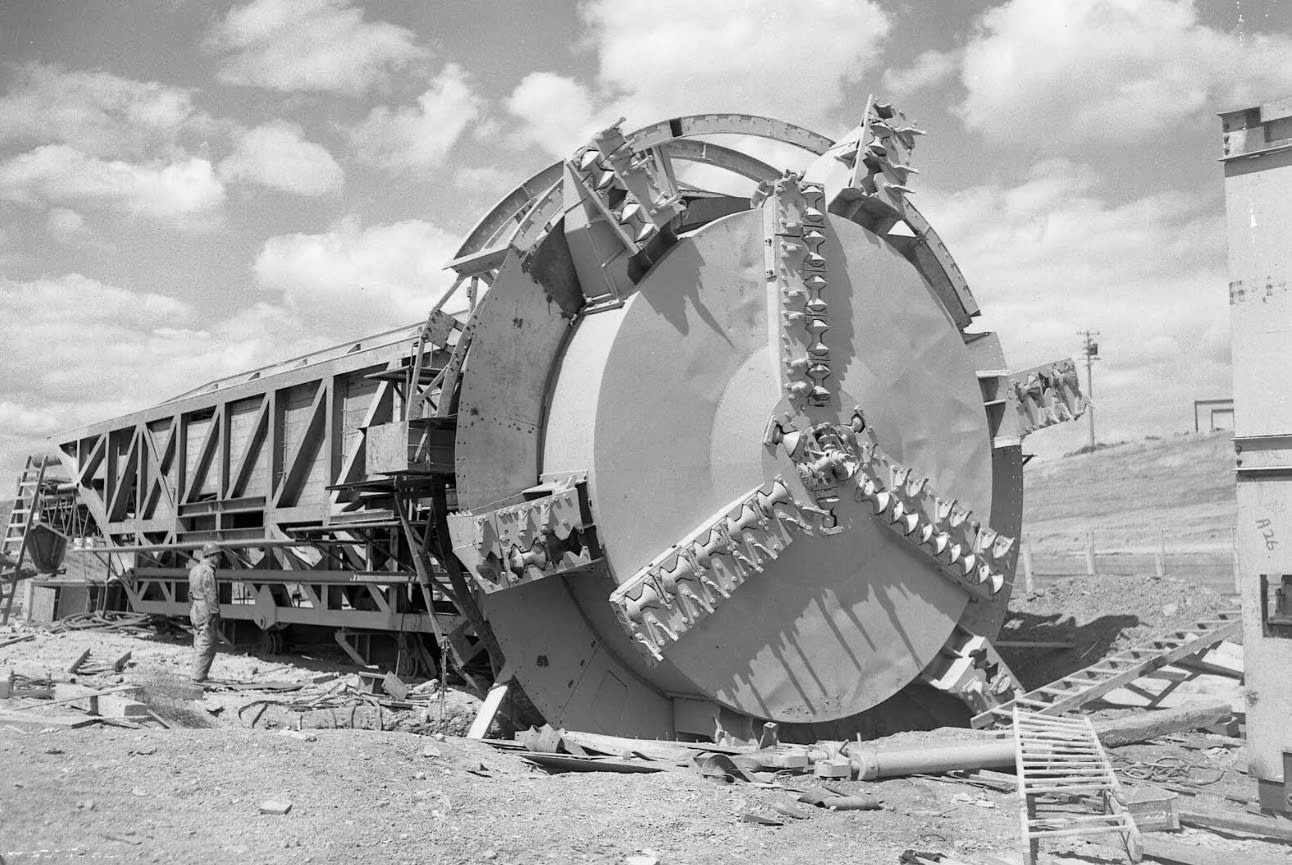 The history of tunnel boring machines
