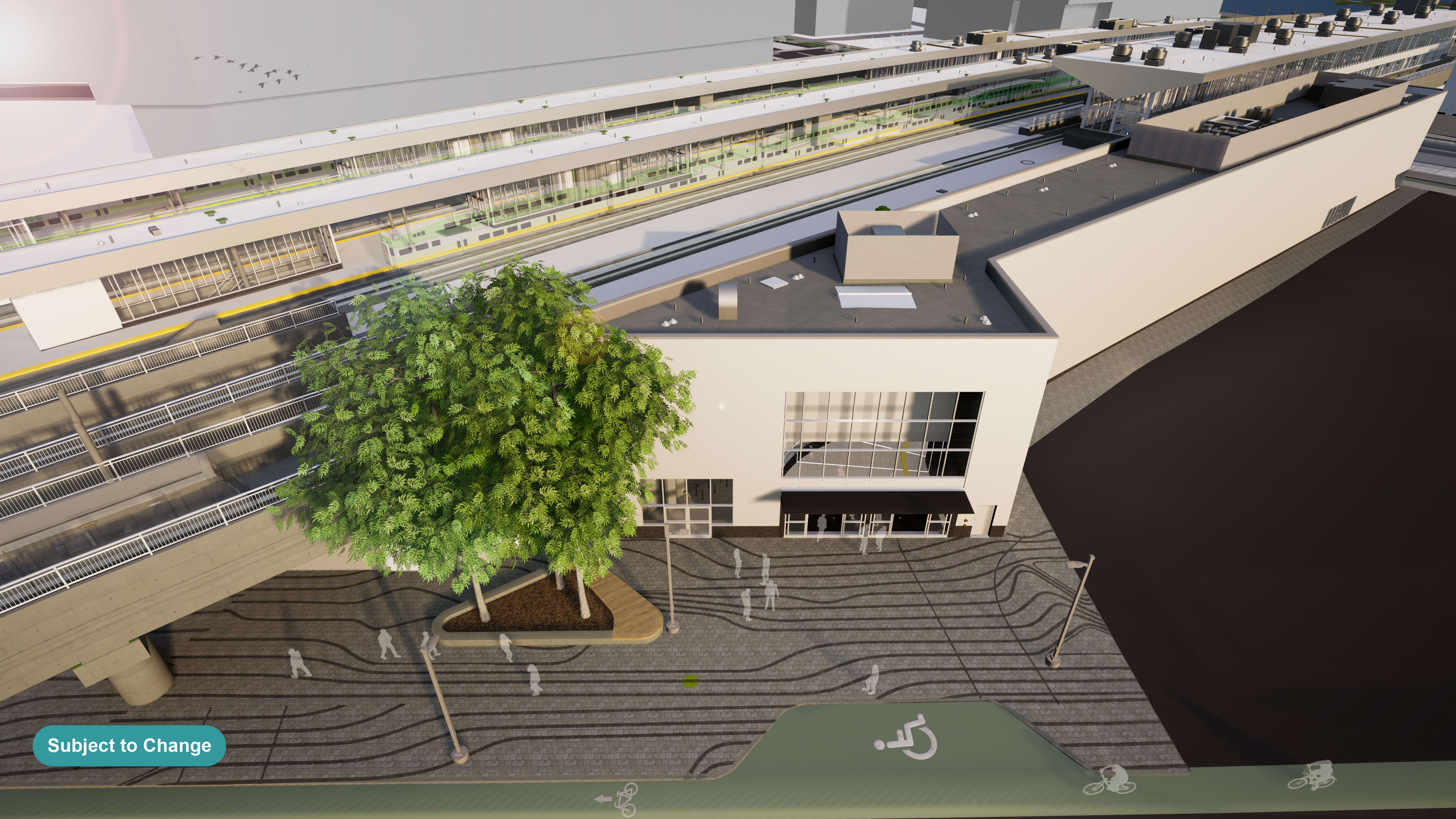 East Harbour Transit Hub renderings