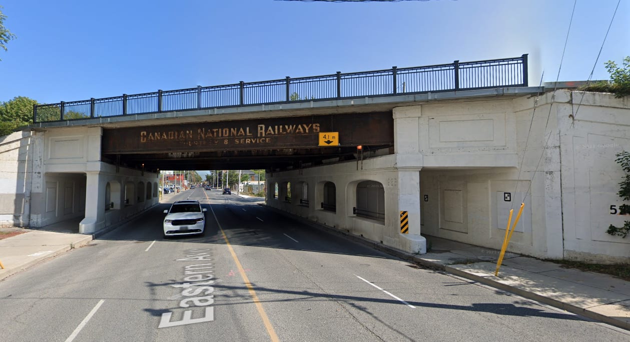 Eastern Ave bridge