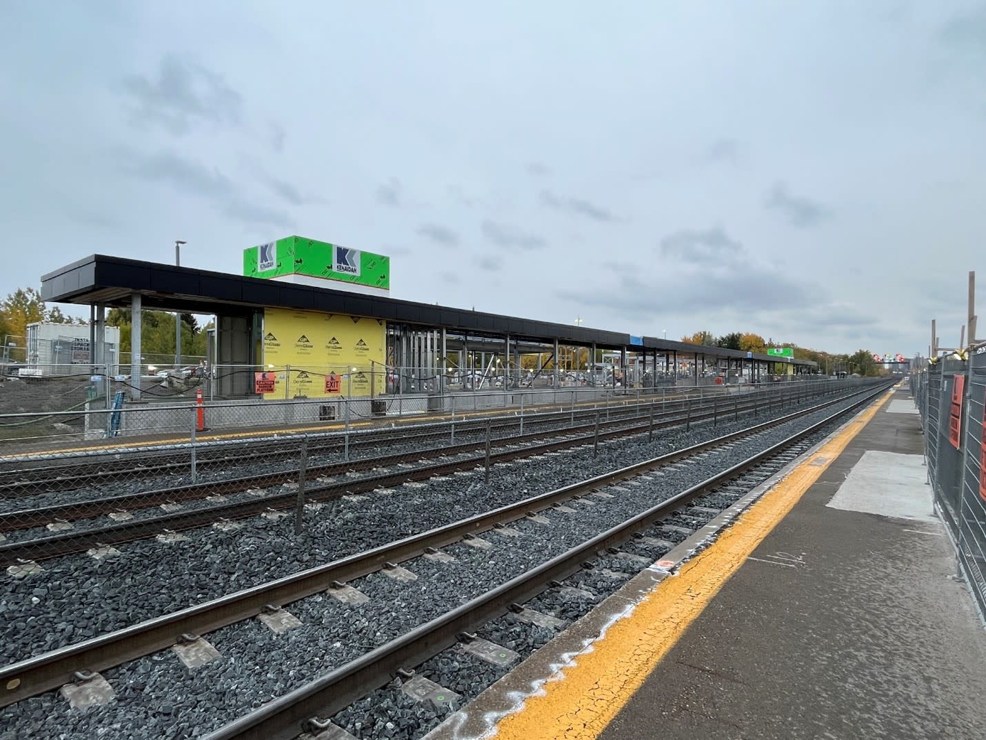 Eglinton GO construction