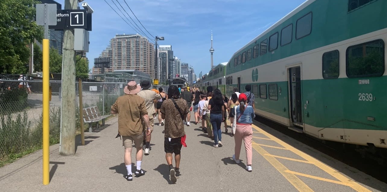 Metrolinx is listening to comments about crowding on TFC match days – on platforms and trains.