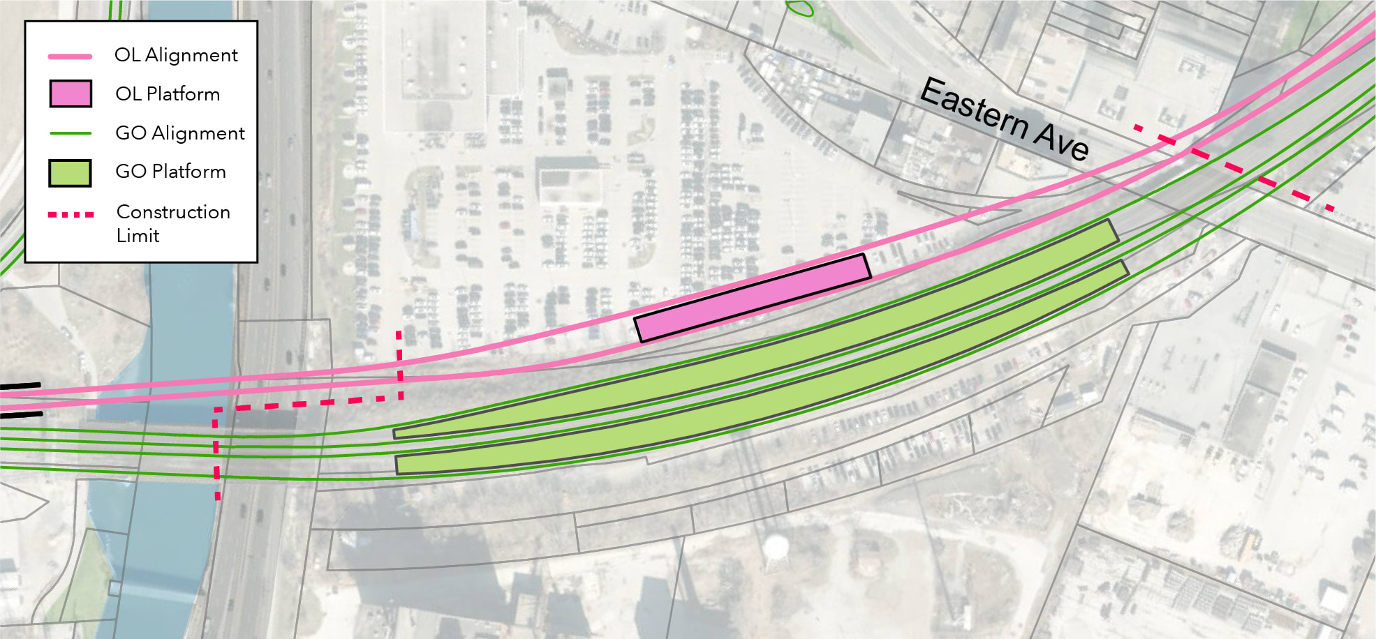 Site Plan for East Harbour Transit Hub