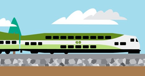 GO Train graphic