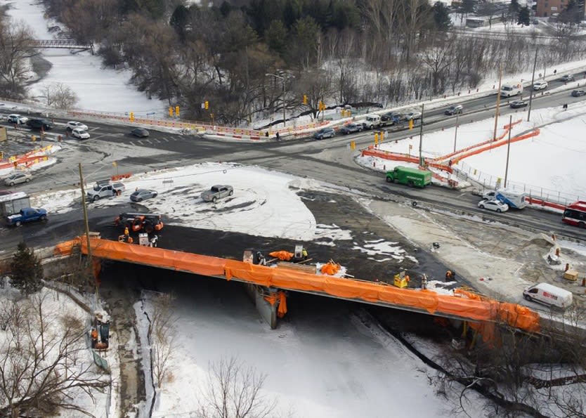 Crosstown LRT connects Cedarvale with Eglinton West TTC Station