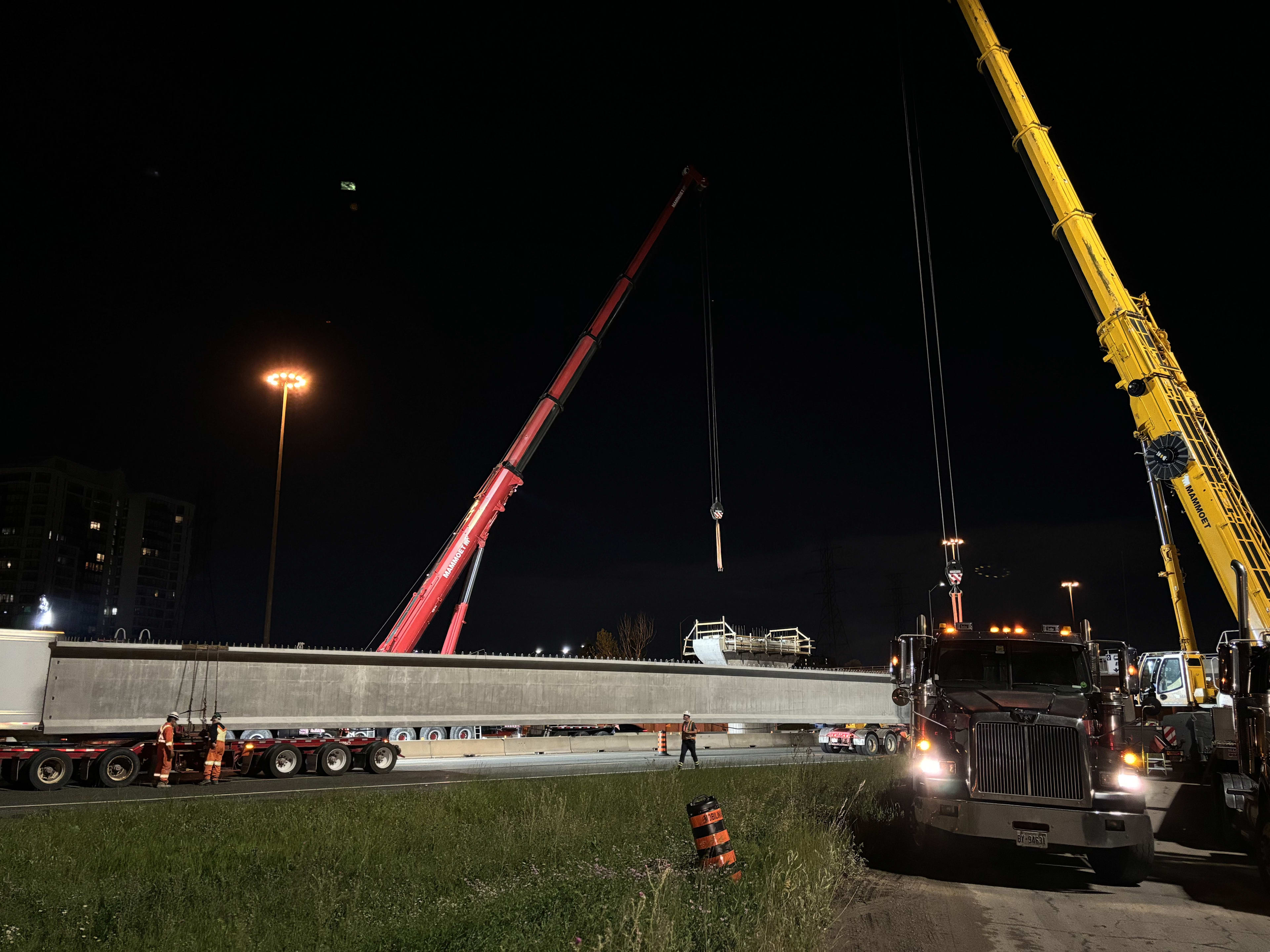 Hazel McCallion Girder Installation