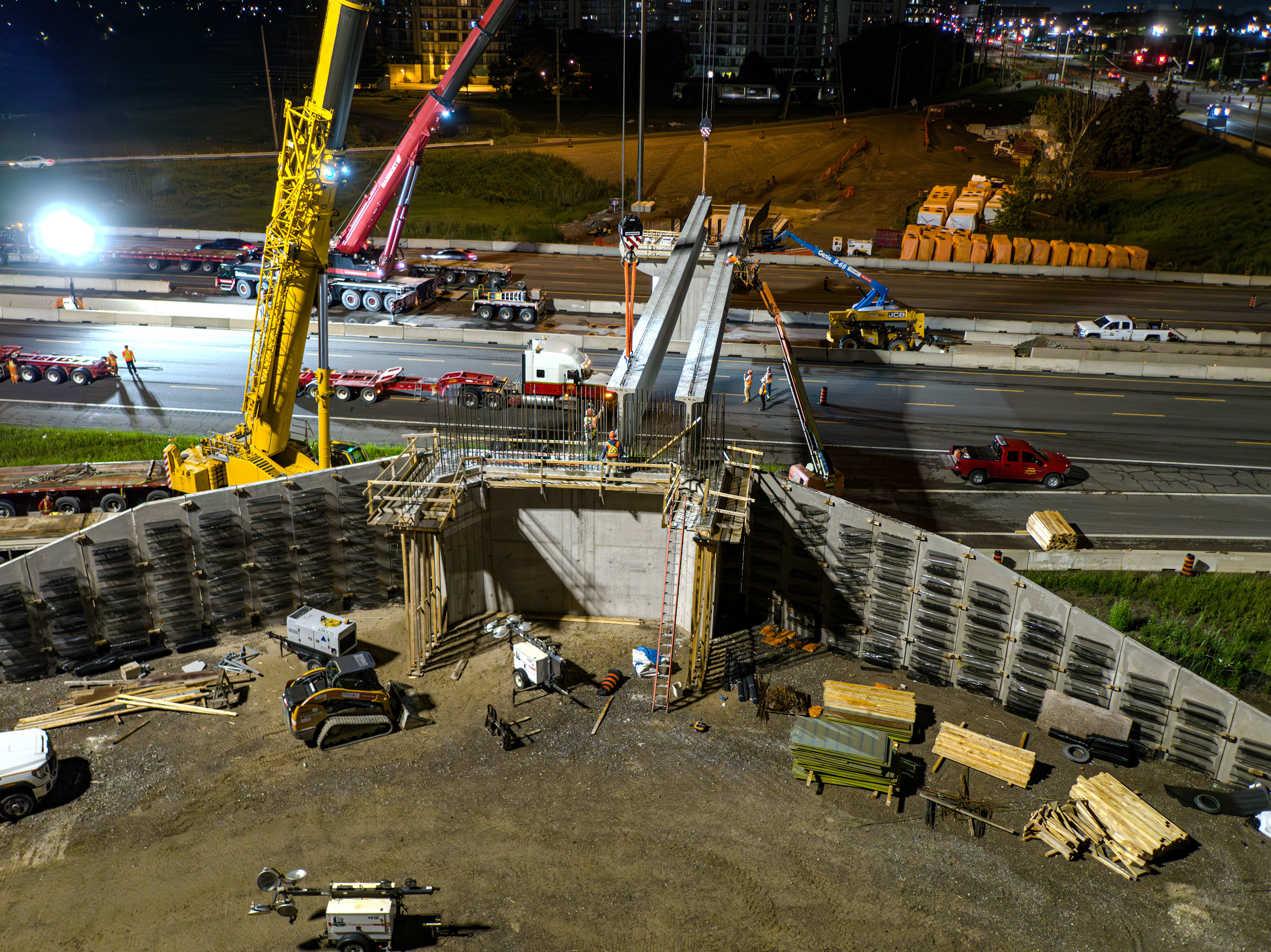 Hazel McCallion Girder Installation