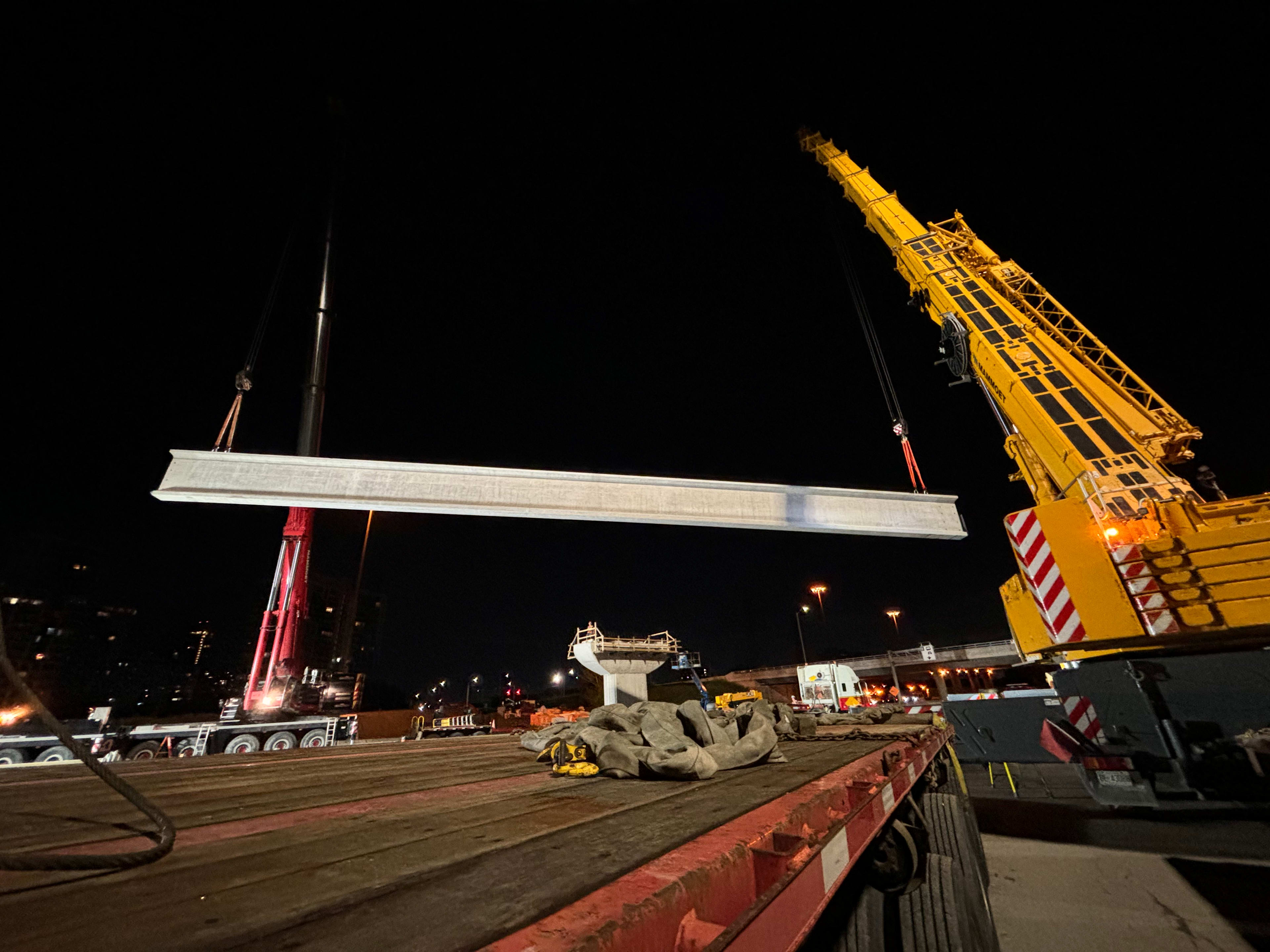 Hazel McCallion Girder Installation