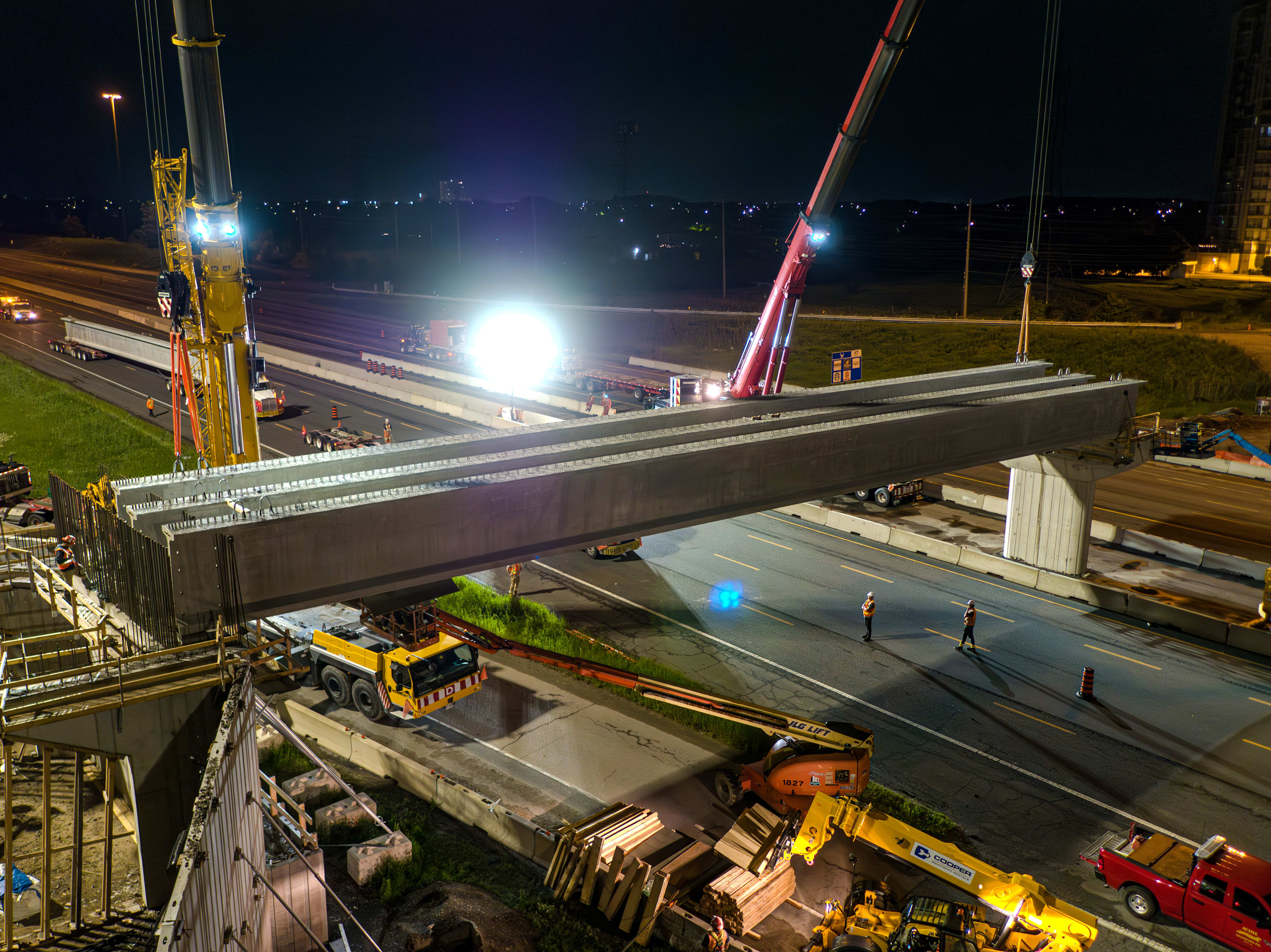 Hazel McCallion Girder Installation