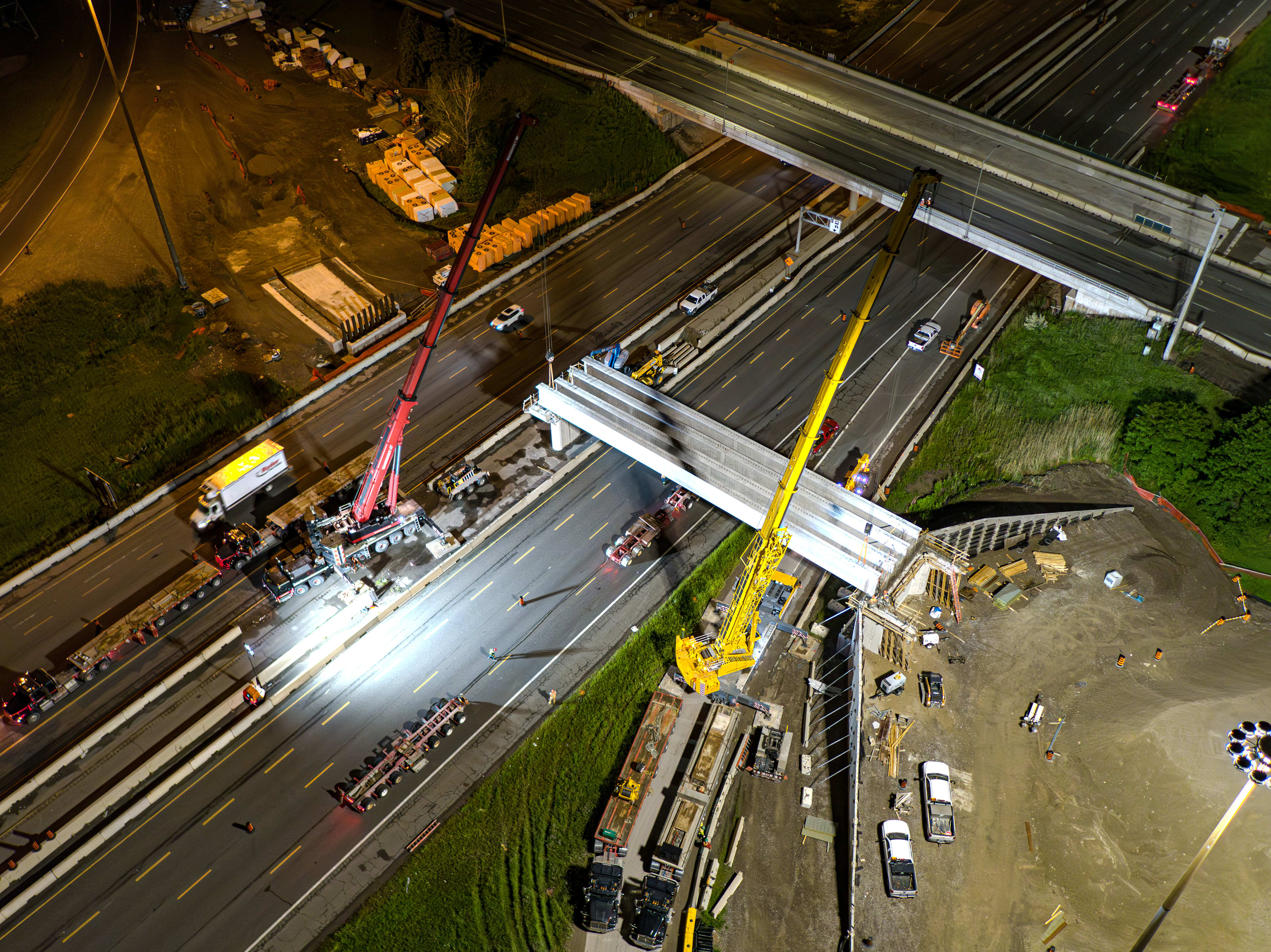 Hazel McCallion Girder Installation