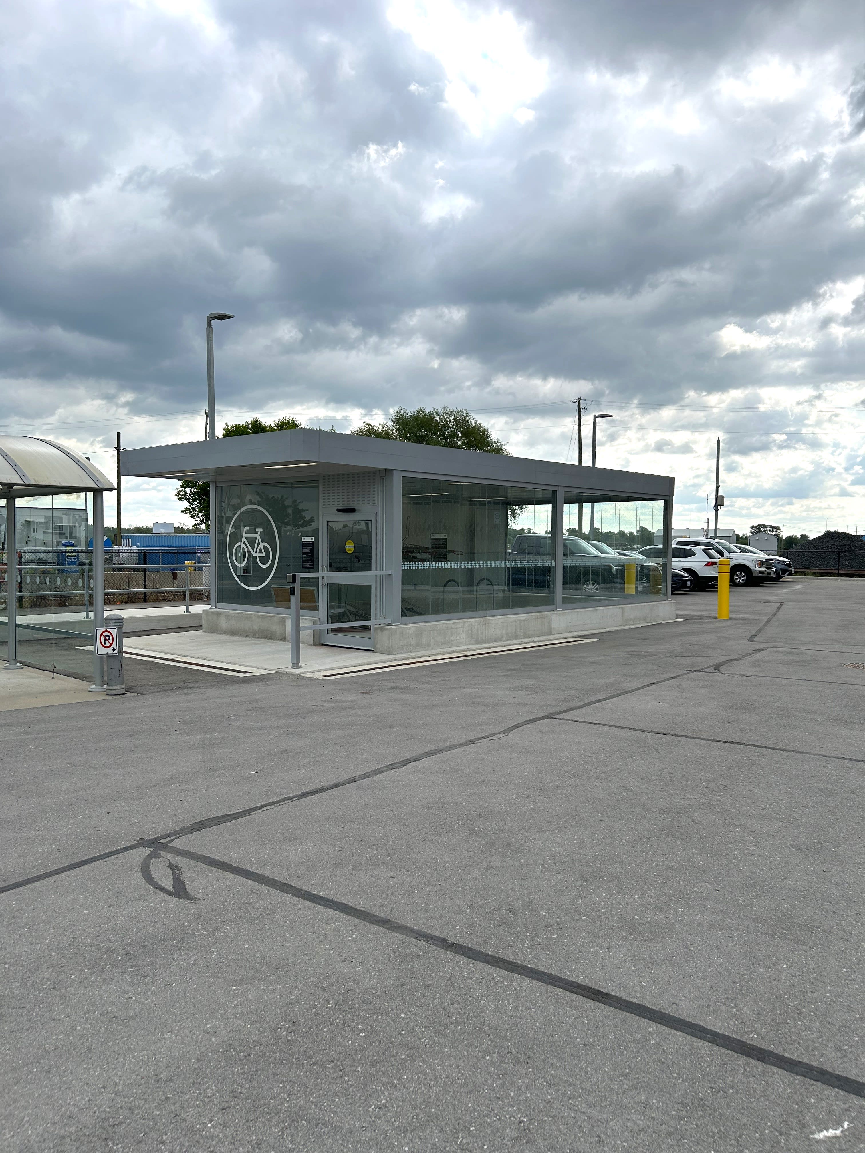 Bradford GO bike room June 2025