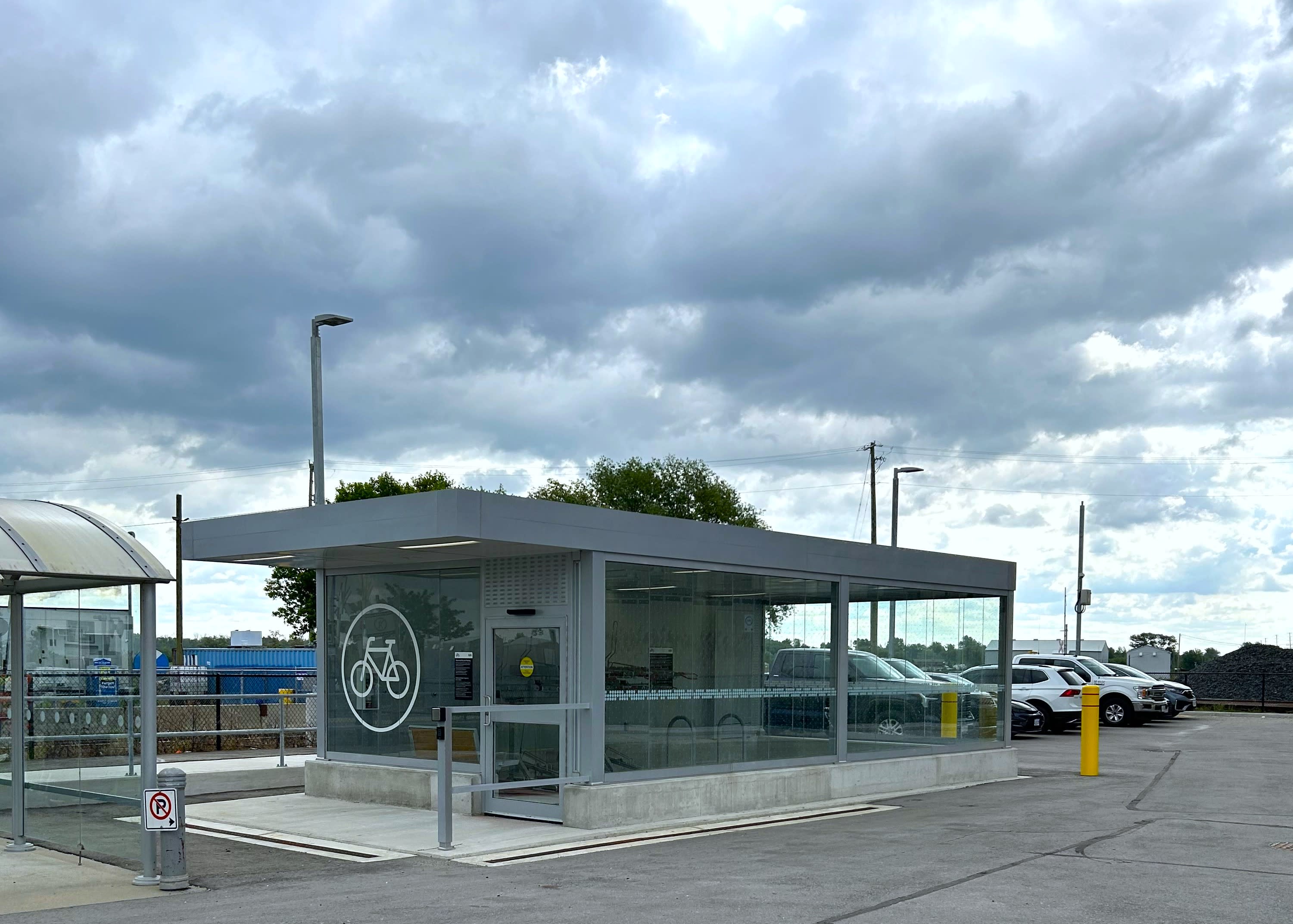 Bradford GO bike room June 2025