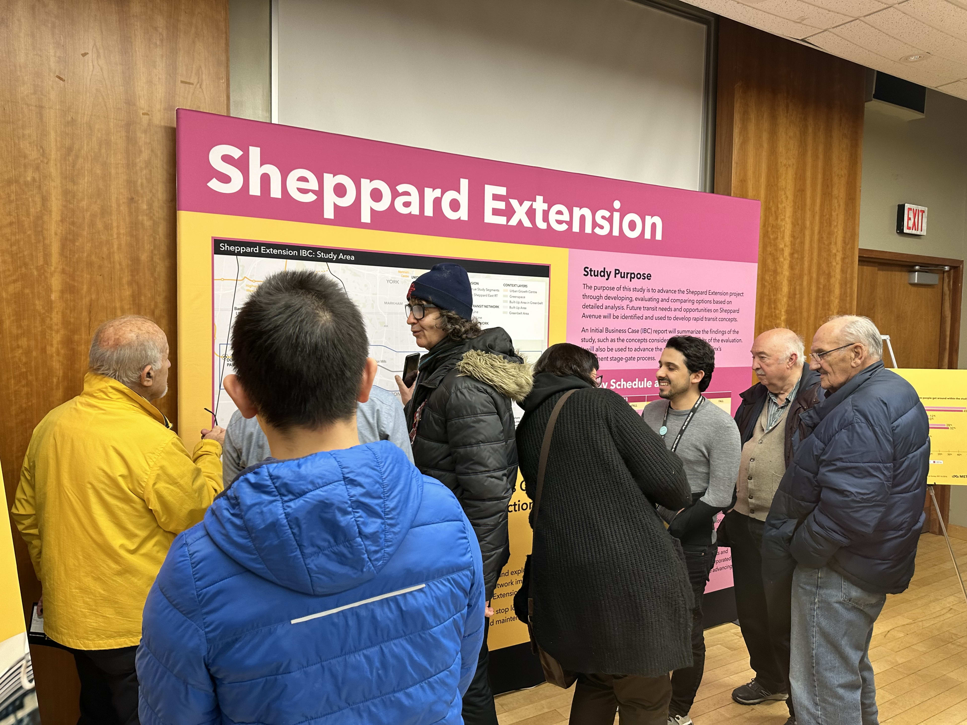 Sheppard Extension open house
