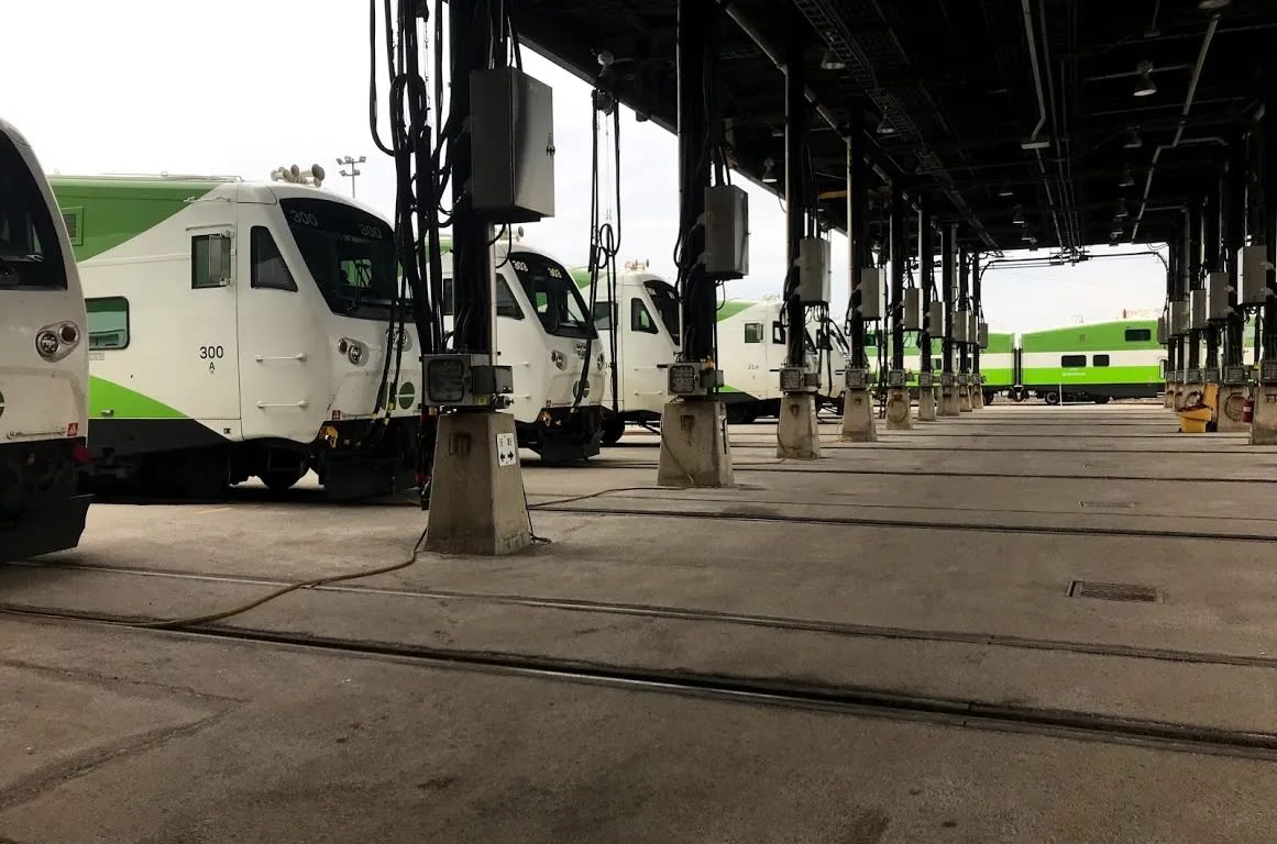 A closer look at the Willowbrook Rail Maintenance facility