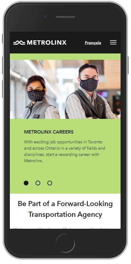 Metrolinx unveils new portal for those hoping for transit career