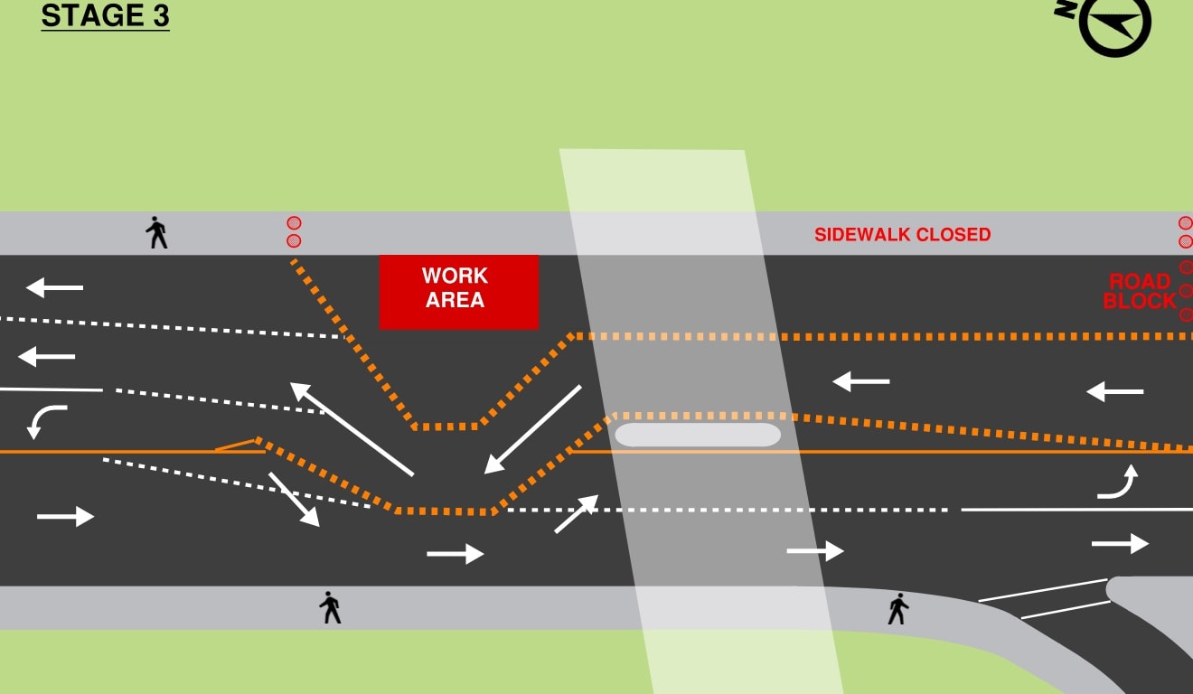 Warden Ave lanes reduced for Lakeshore East GO work