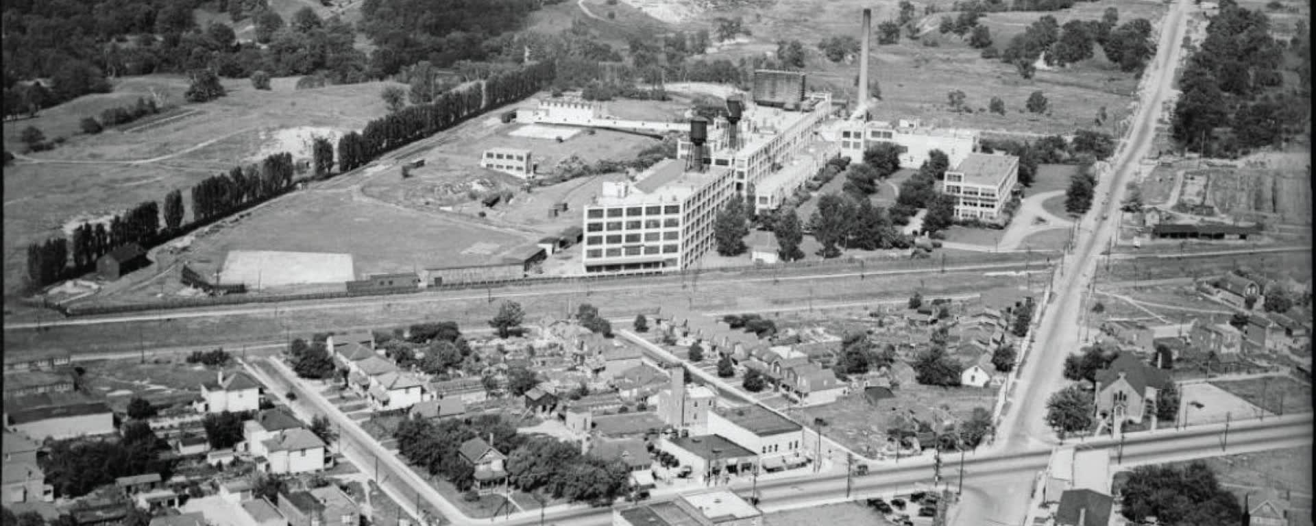 Crosstown team recreates decades old photograph to show how much has changed at west Toronto site.