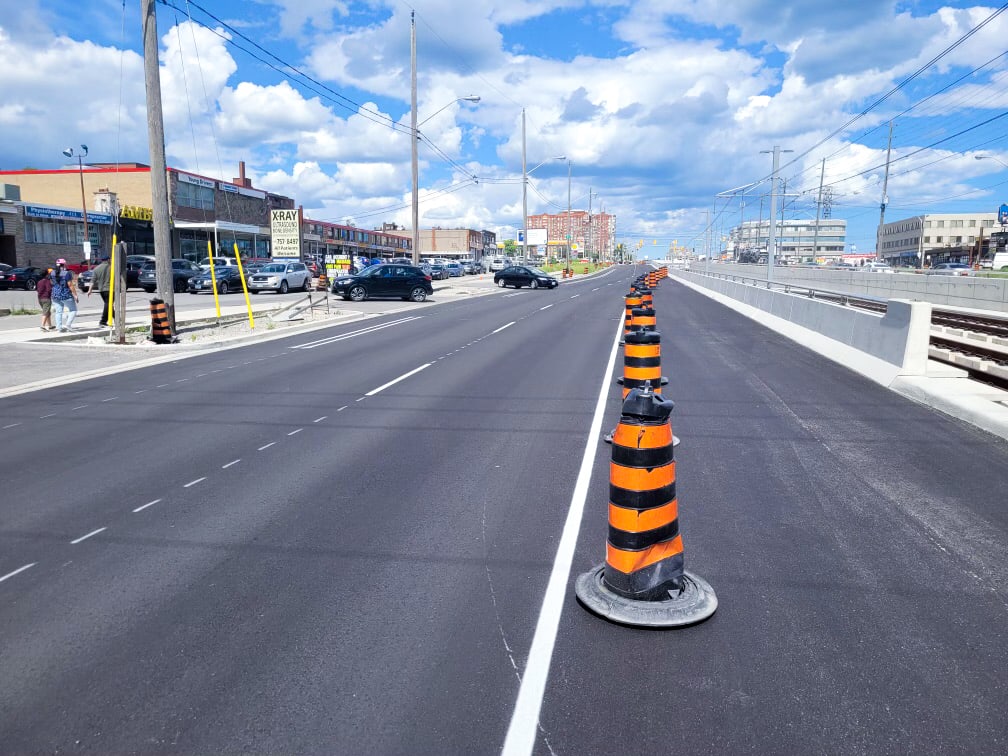 Eglinton Crosstown LRT Paving