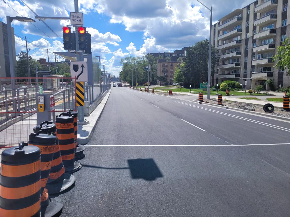 Eglinton Crosstown LRT Paving