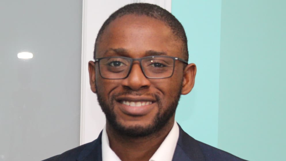 Headshot of â?¢ Ayo Daniel Abiola, Director of Communications & Membership @ BEC