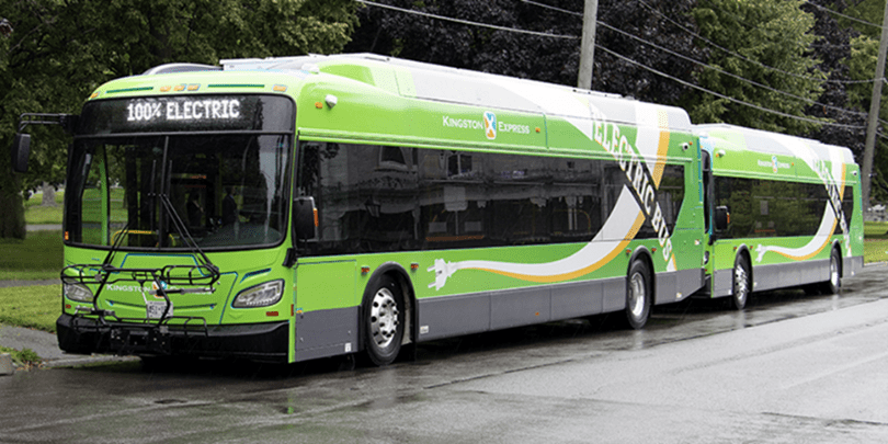 Kingston Transit electric bus