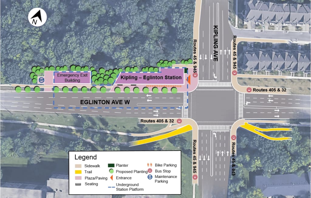 Metrolinx shares updated station maps and survey results for underground stations on Eglinton Cro...