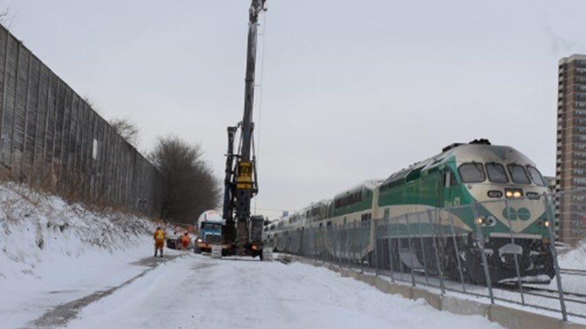 GO Expansion update - Progress continues on Lakeshore East Line to help bring faster and more fre...