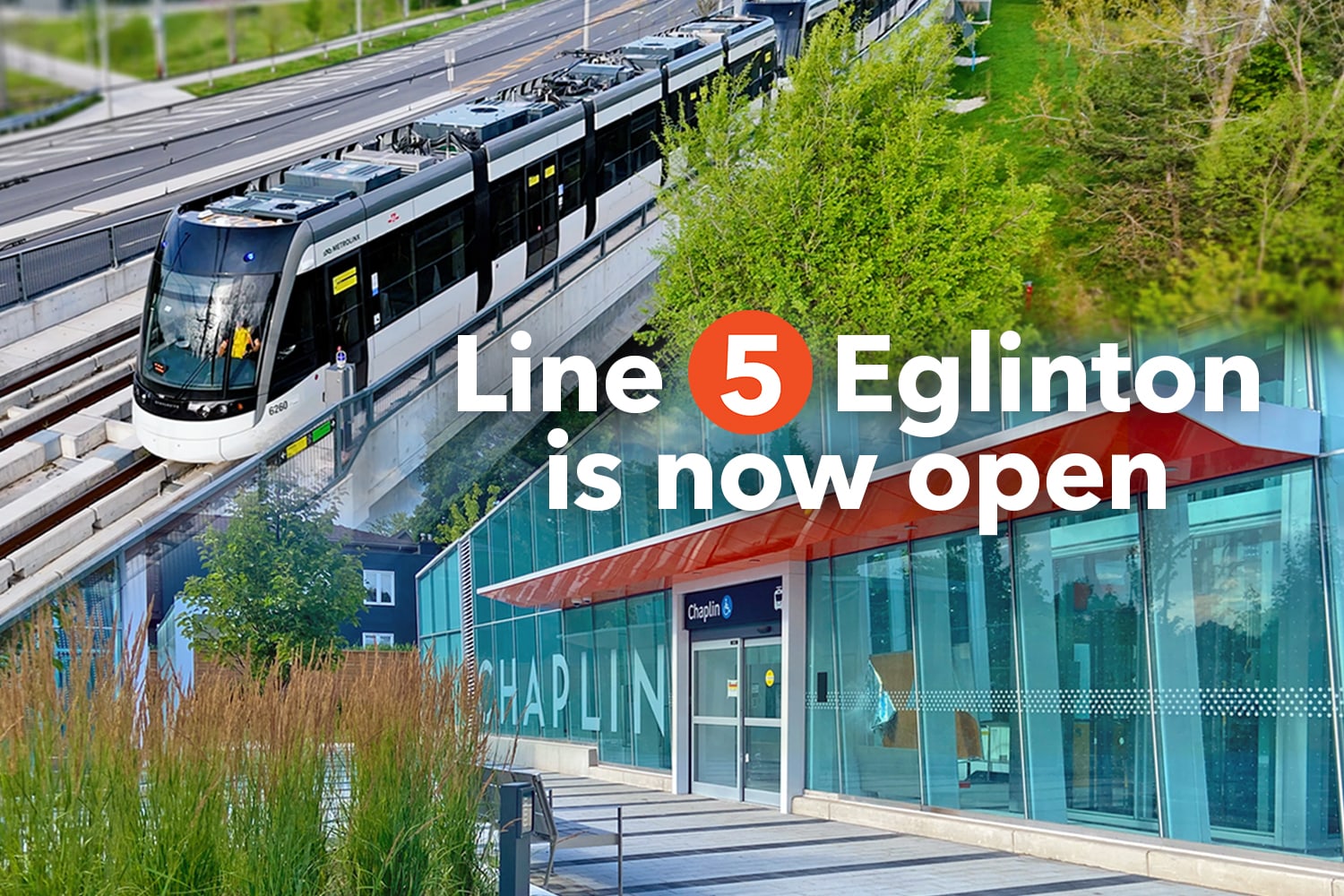 Line 5 Eglinton is now open