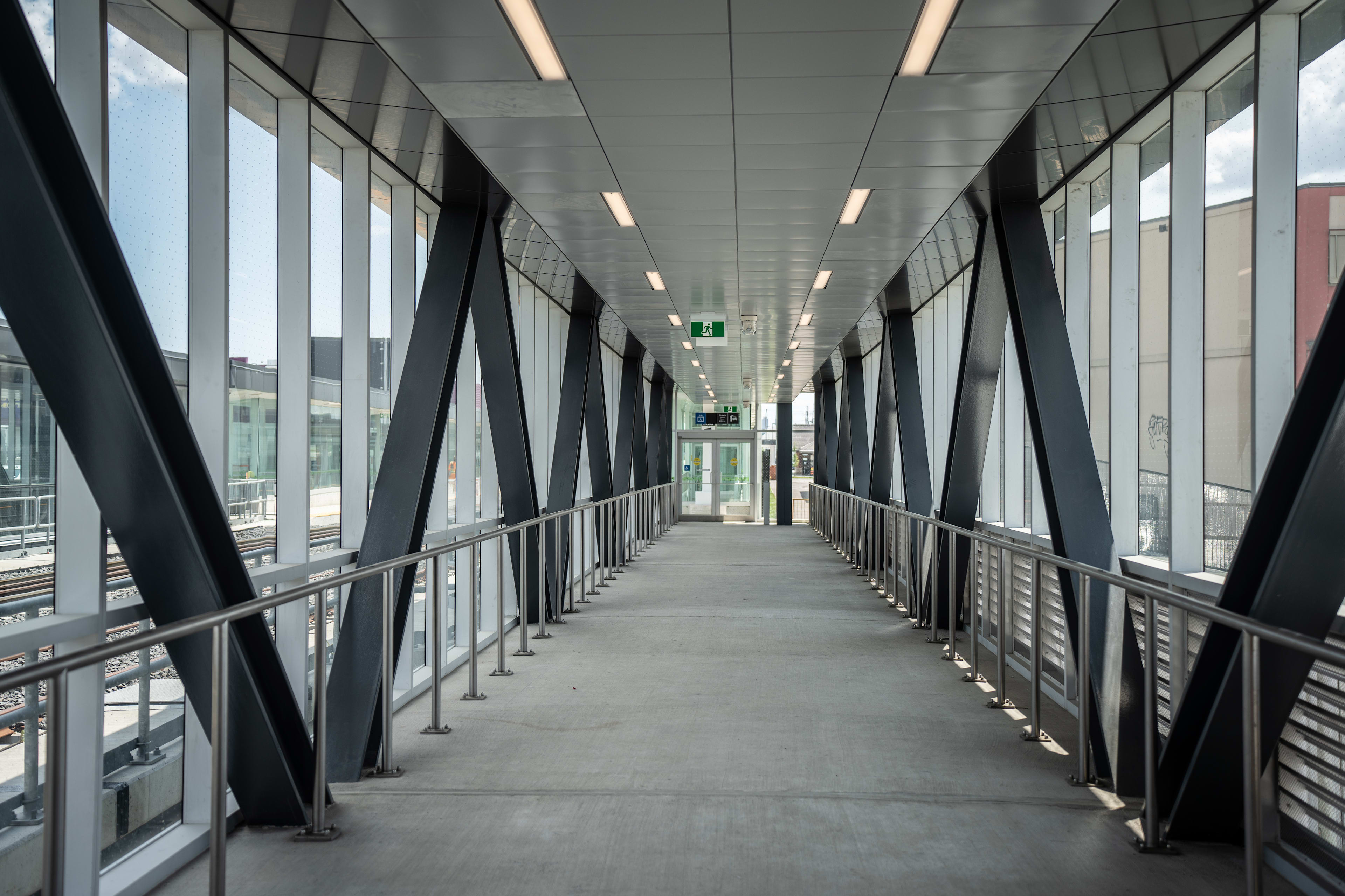 The upgraded Milliken GO Station on the Stouffville Line.