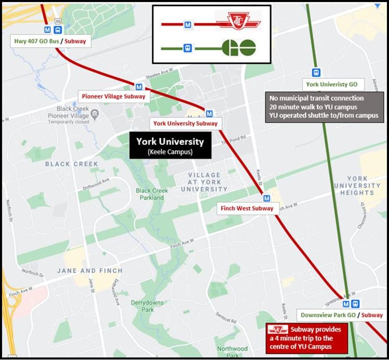 York University GO Station closes for Barrie Line expansion