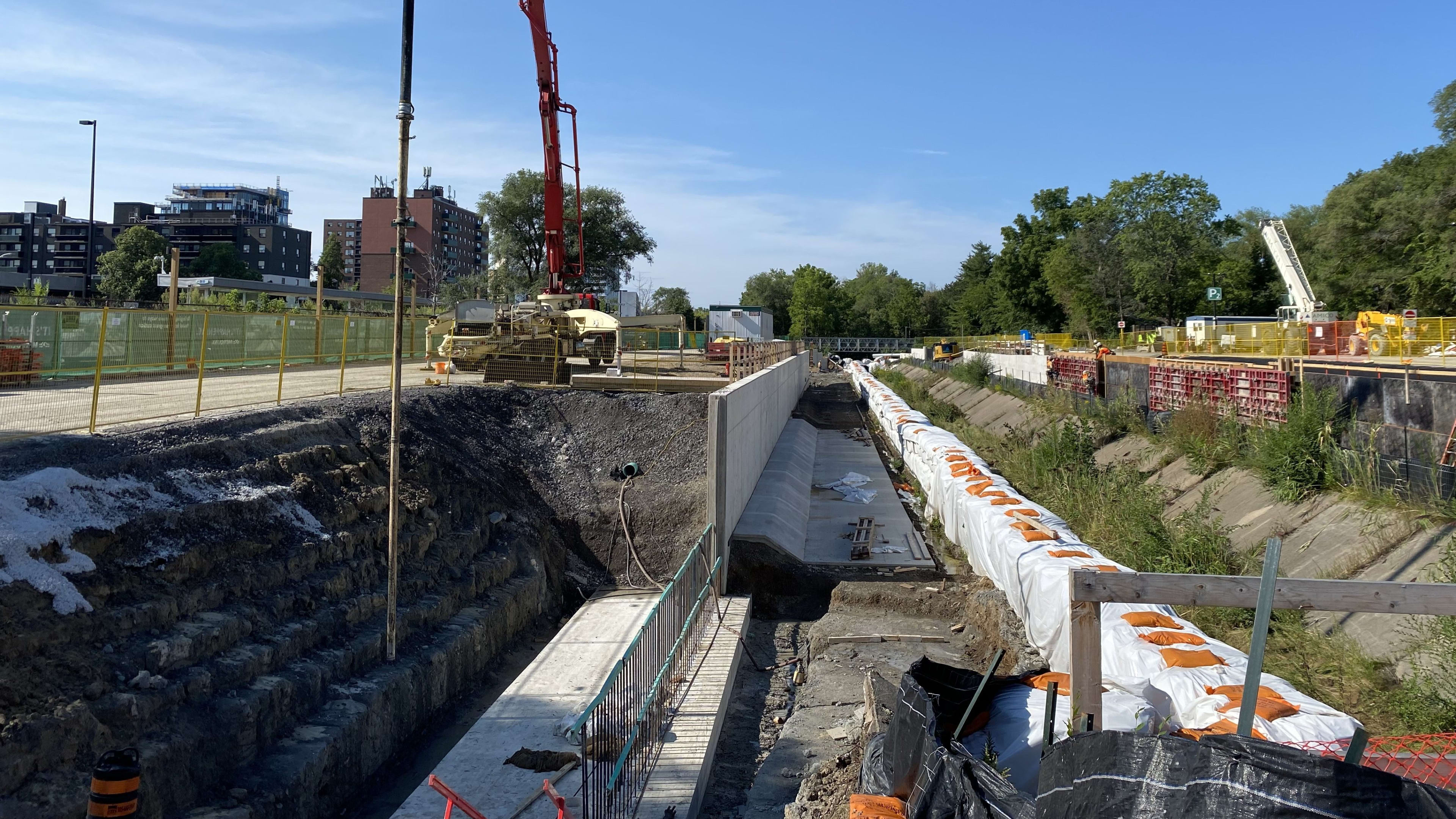 Mary Fix Creek construction