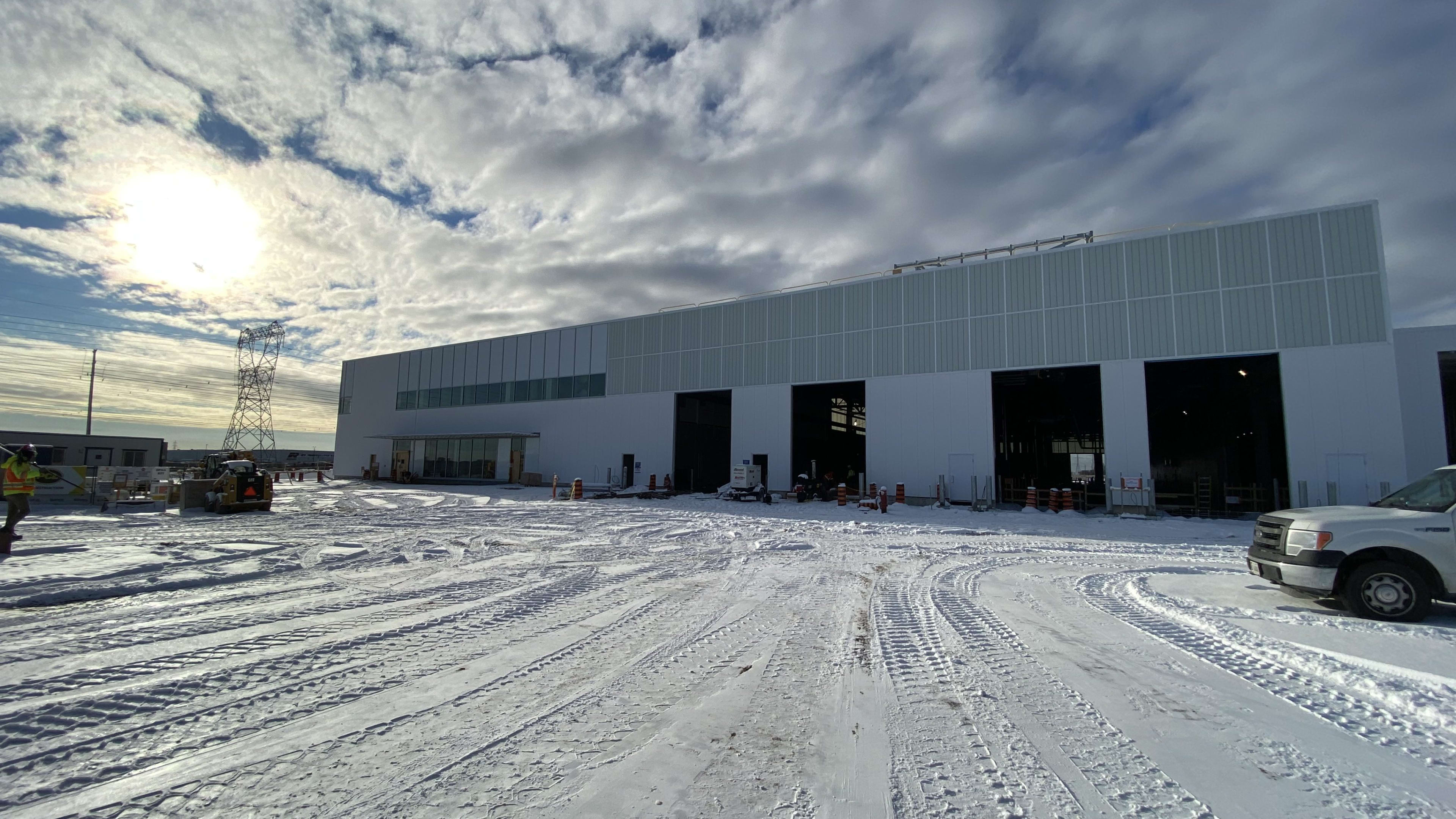 Hurontario LRT maintenance facility