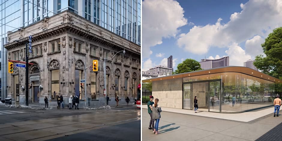 Combined rendering for Osgoode and Queen stations