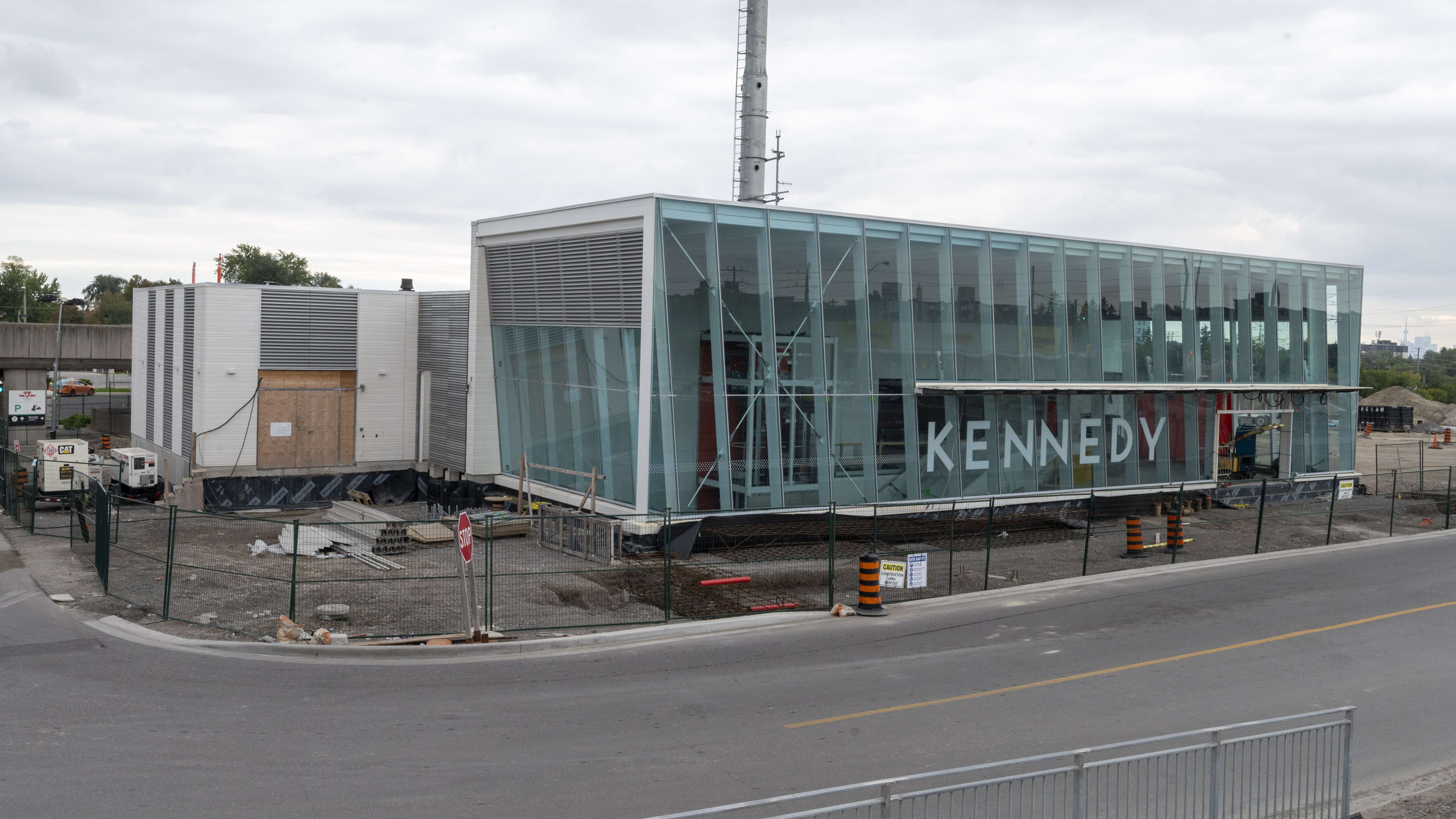 exterior view of Kennedy station